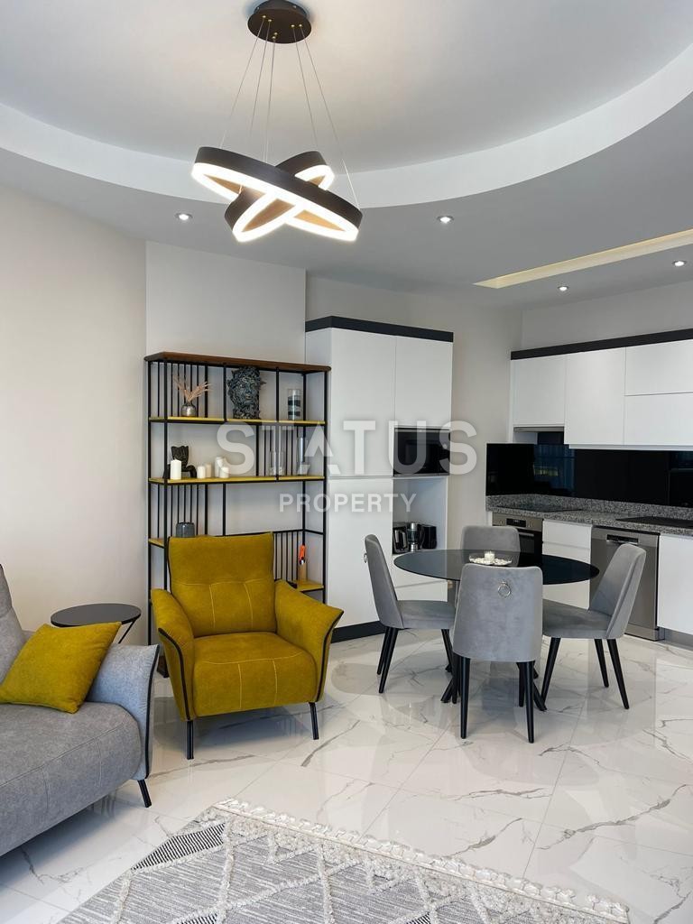 Two-room apartment with sea view in Kargicak, 68 m2 фото 4