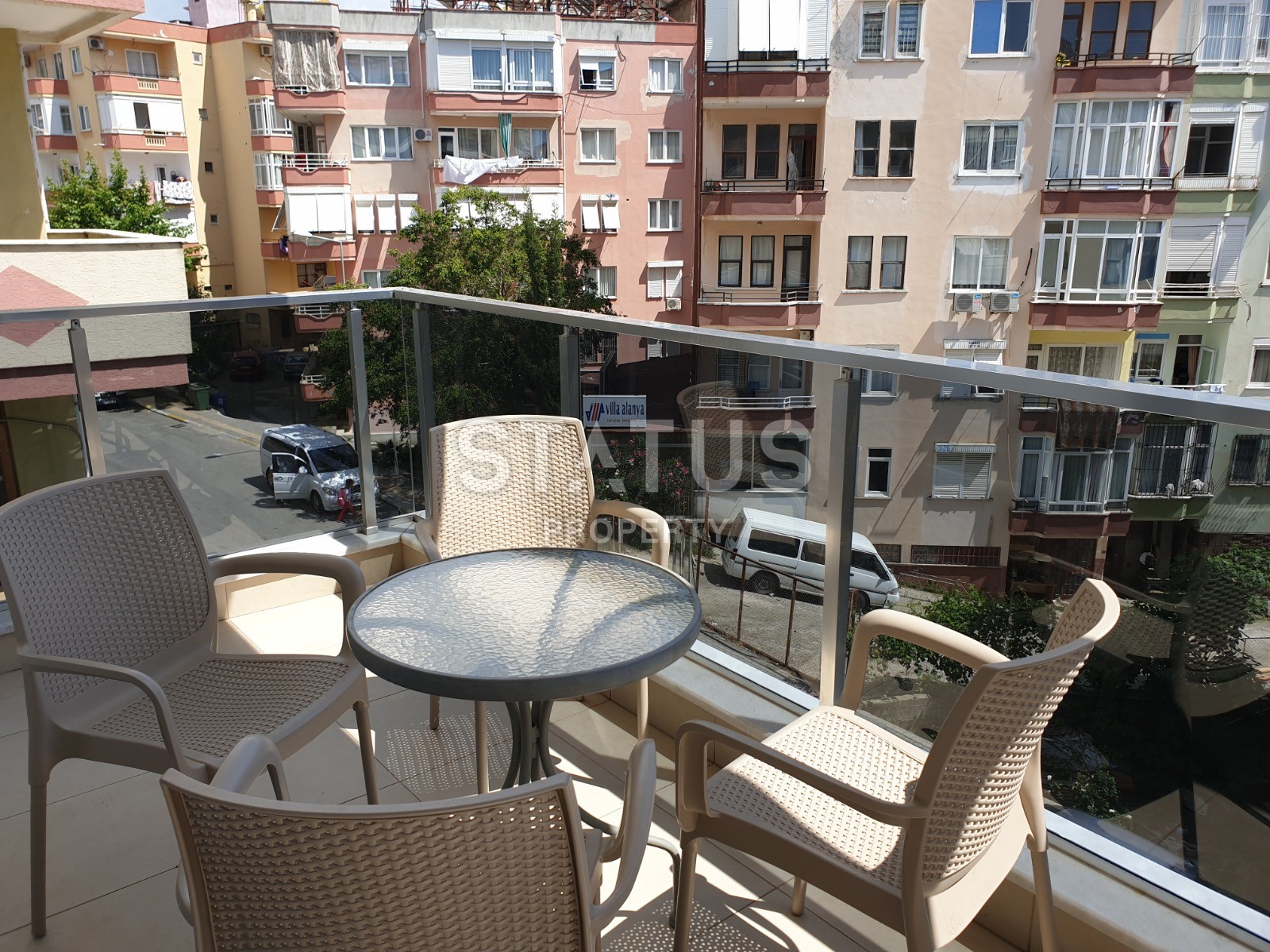 Двухкомнатная квартира с мебелью в центре Аланьи! 55 кв. м. фото 15