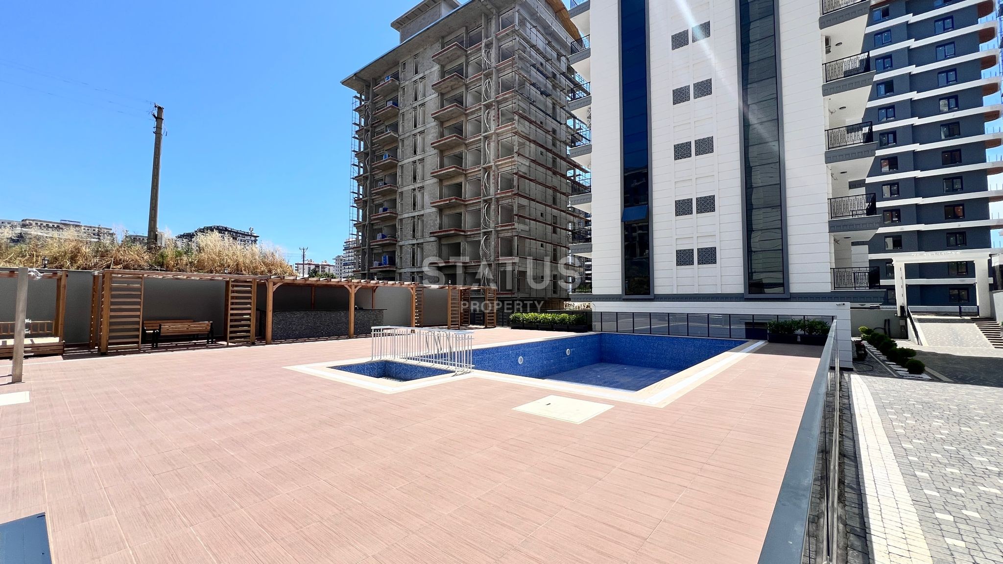 New 1+1 apartment in a complex with infrastructure in Mahmutlar, 60 m2 фото 3