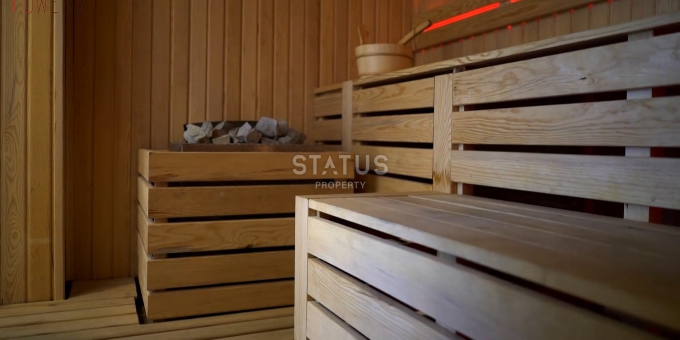 Квартира 2+1 с видом на море на первой береговой в Махмутларе, 100 м2. фото 3