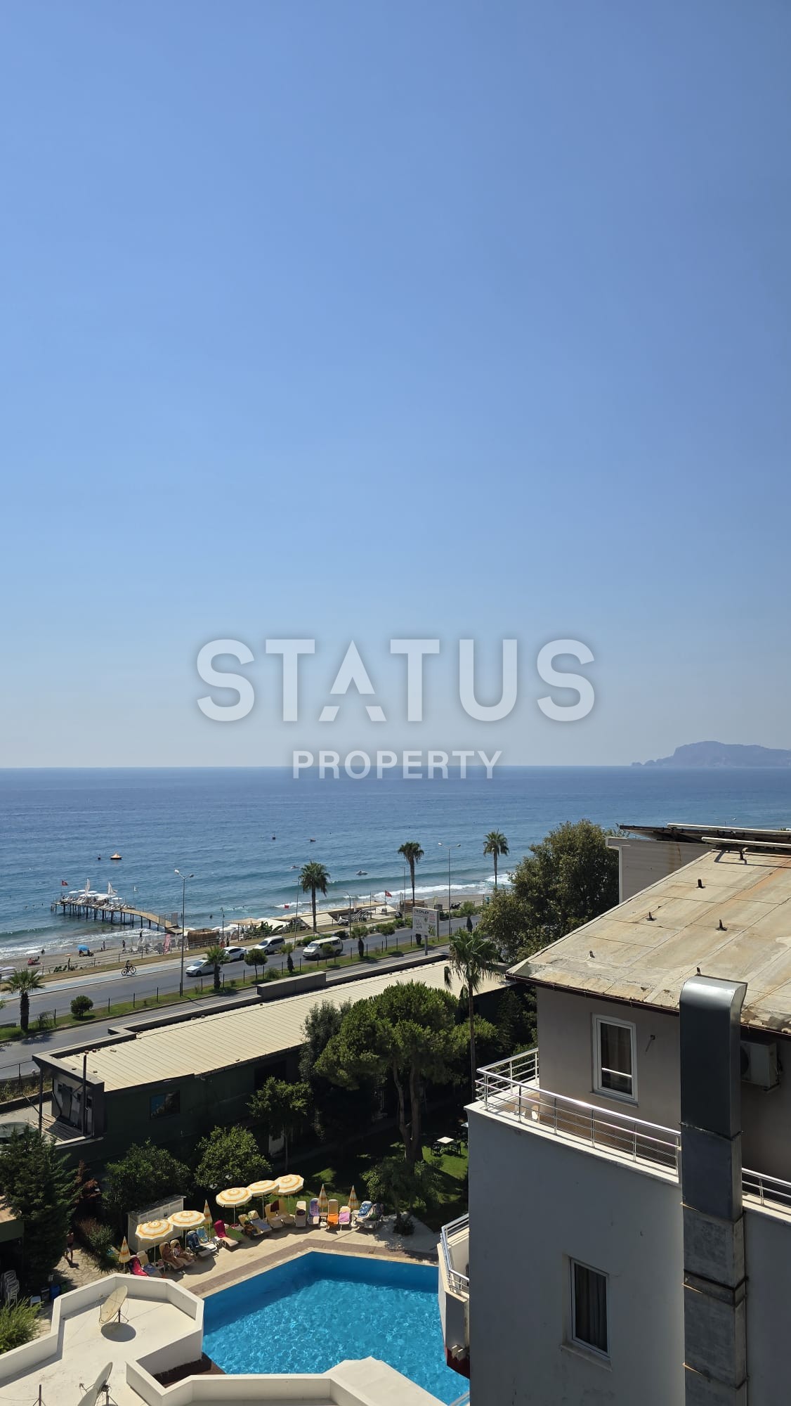 Квартира 2+1 с видом на море на первой береговой в Махмутларе, 100 м2. фото 17