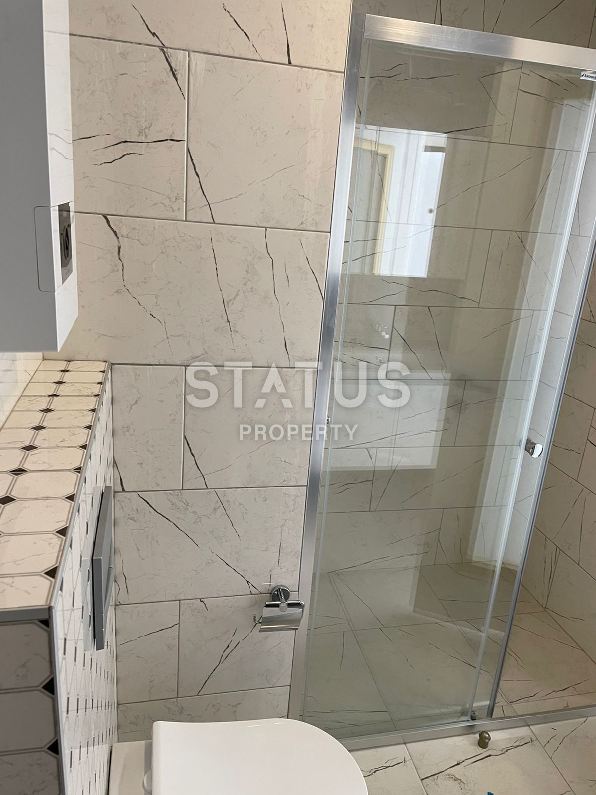 Двухкомнатная квартира в прекрасном комплексе в Авсалларе, 55 м фото 5