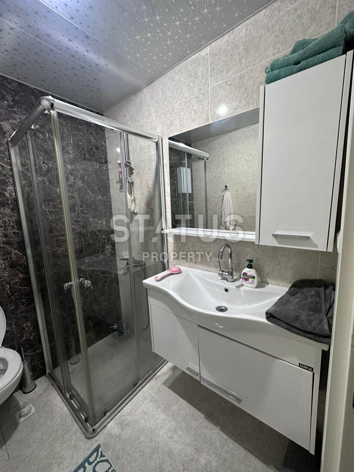 Двухкомнатная квартира в комплексе с полной инфраструктурой, 55 м2в Махмутларе, фото 17