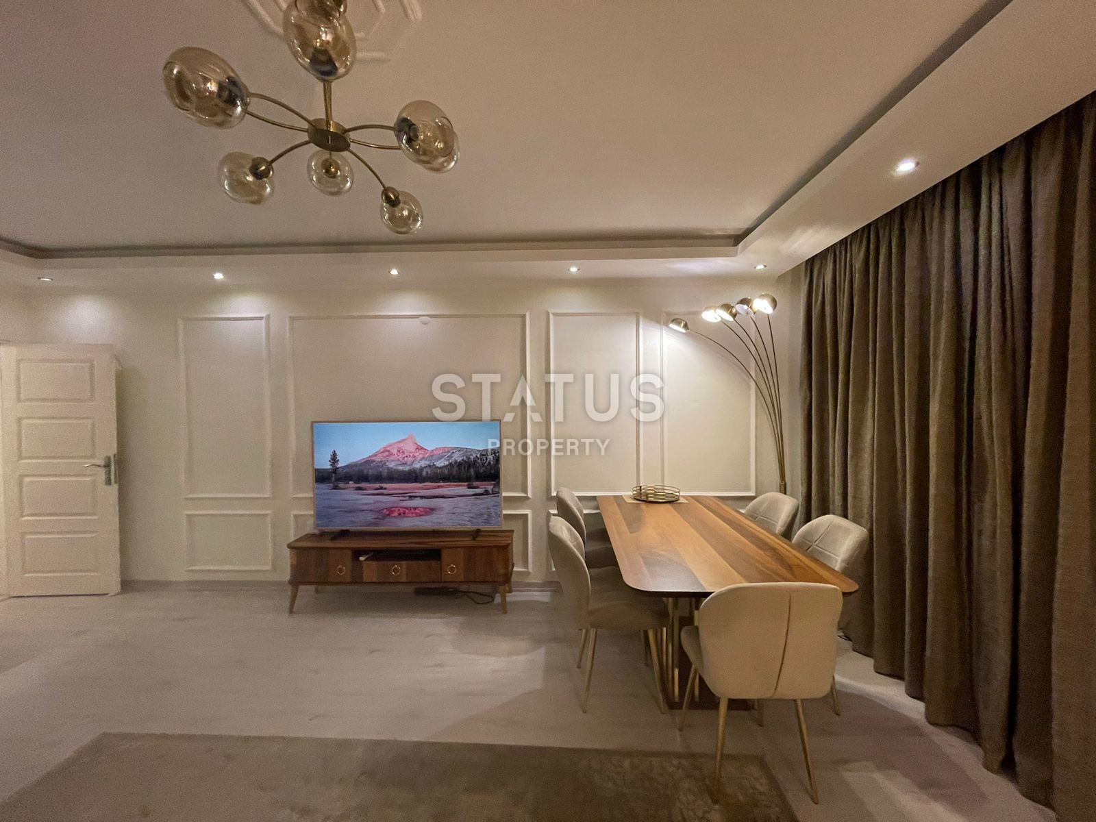 Three-room apartment with panoramic view in Cikcilli, 90m2 фото 4