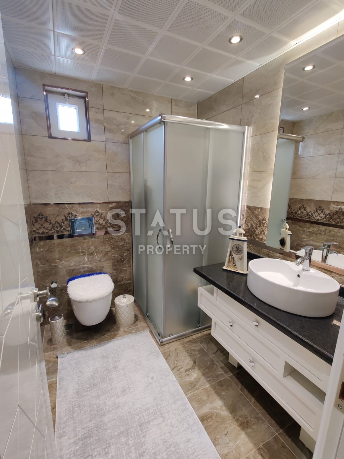 Large 4+1 apartment in the open for residence permit area of Cikcilli, 250 m2 фото 18