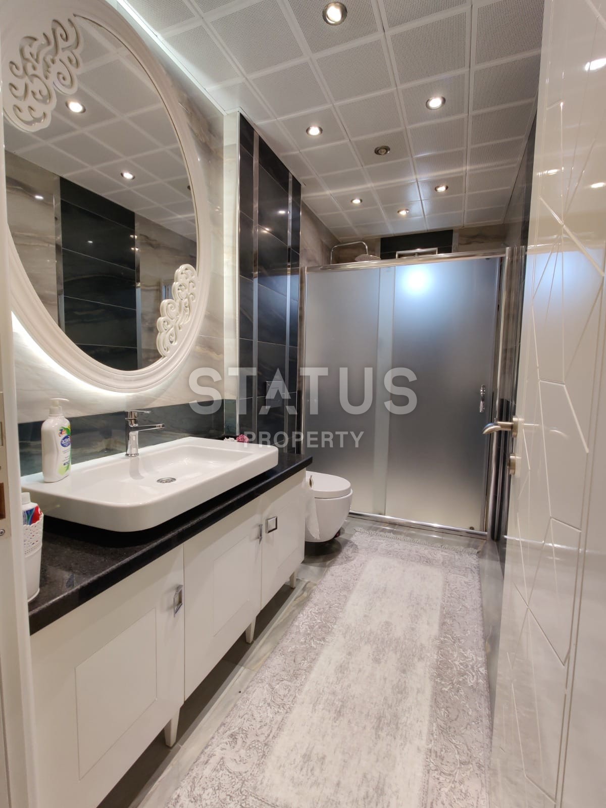 Large 4+1 apartment in the open for residence permit area of Cikcilli, 250 m2 фото 19