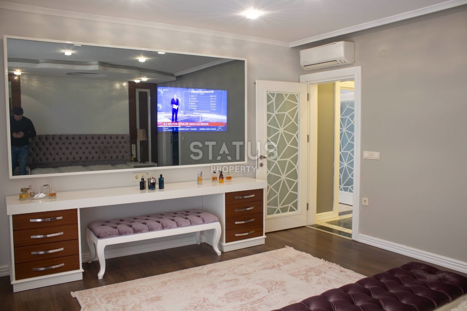 Large 4+1 apartment in the open for residence permit area of Cikcilli, 250 m2 фото 23