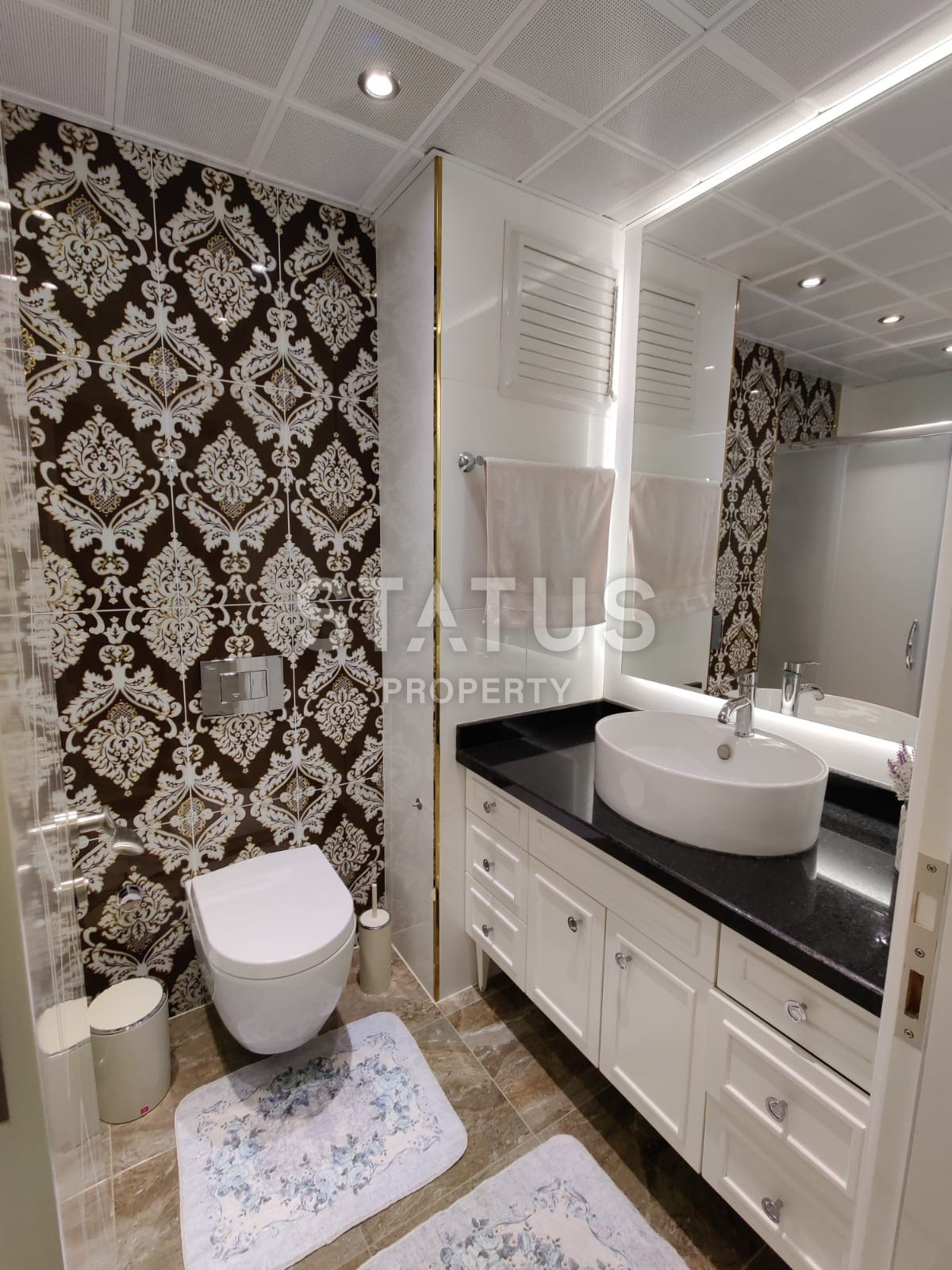 Large 4+1 apartment in the open for residence permit area of Cikcilli, 250 m2 фото 25