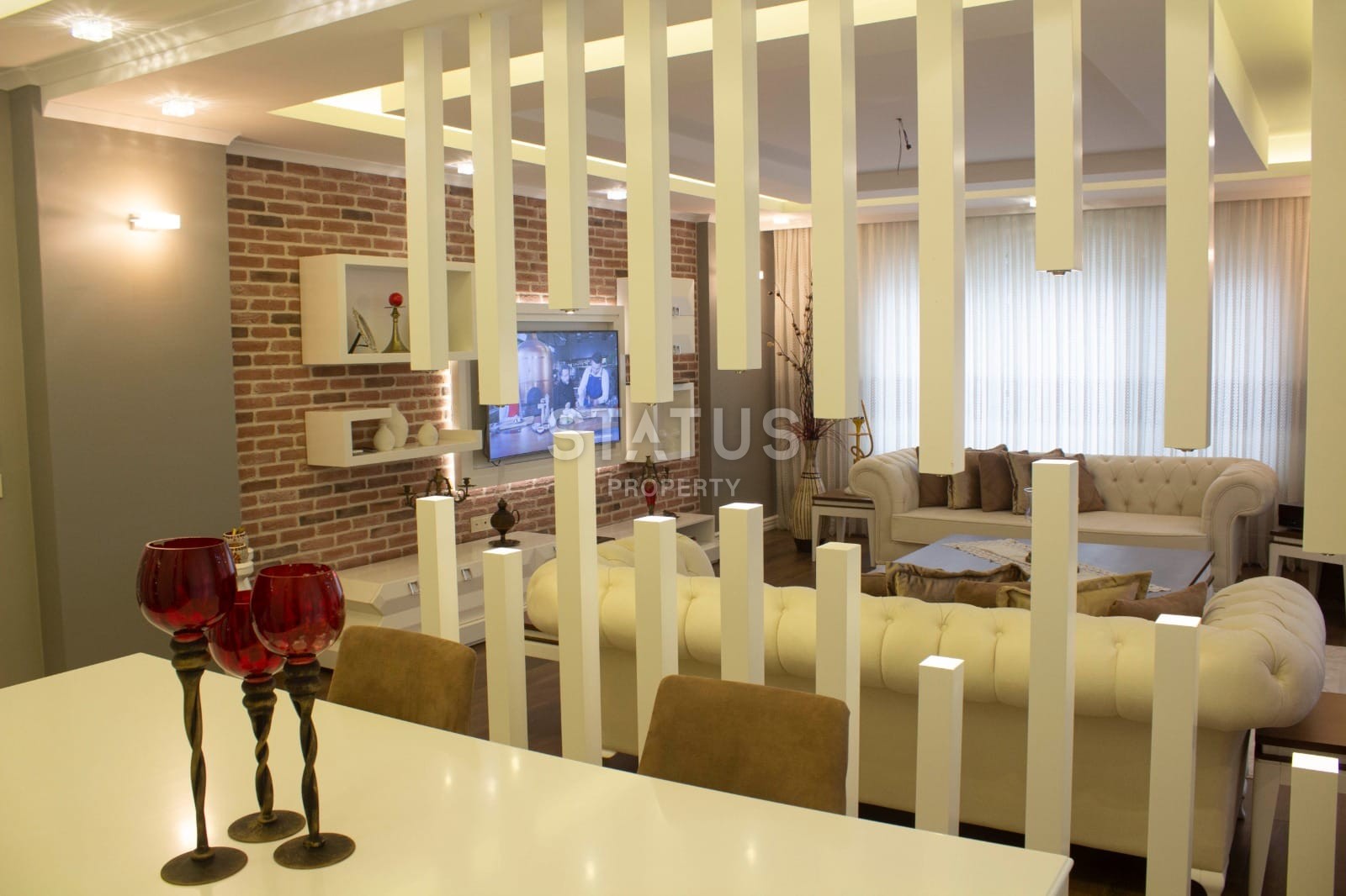 Large 4+1 apartment in the open for residence permit area of Cikcilli, 250 m2 фото 29