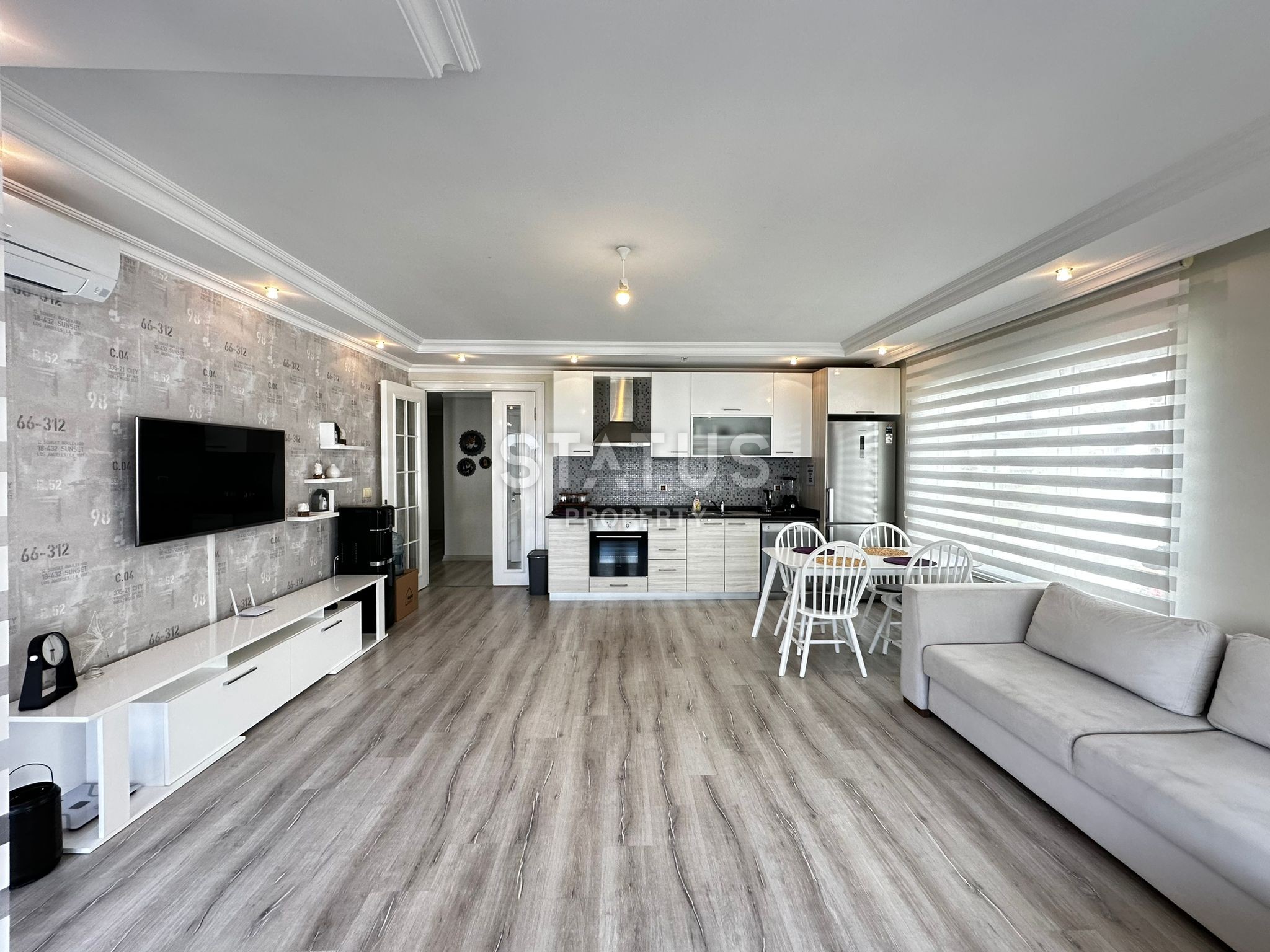 Трехкомнатная квартира в открытом районе Алании, 115 м2 фото 33