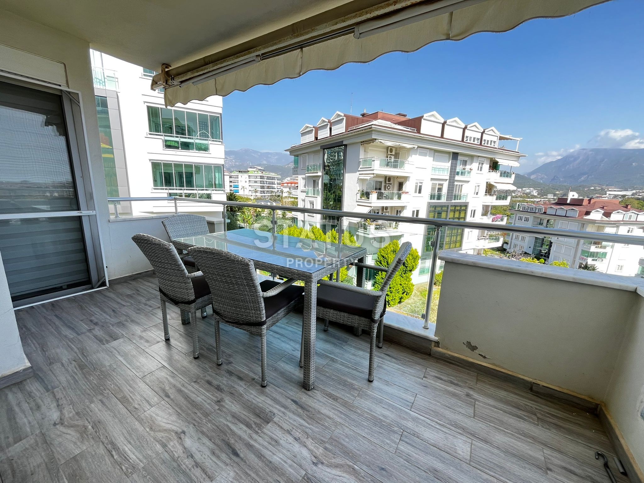 Трехкомнатная квартира в открытом районе Алании, 115 м2 фото 37