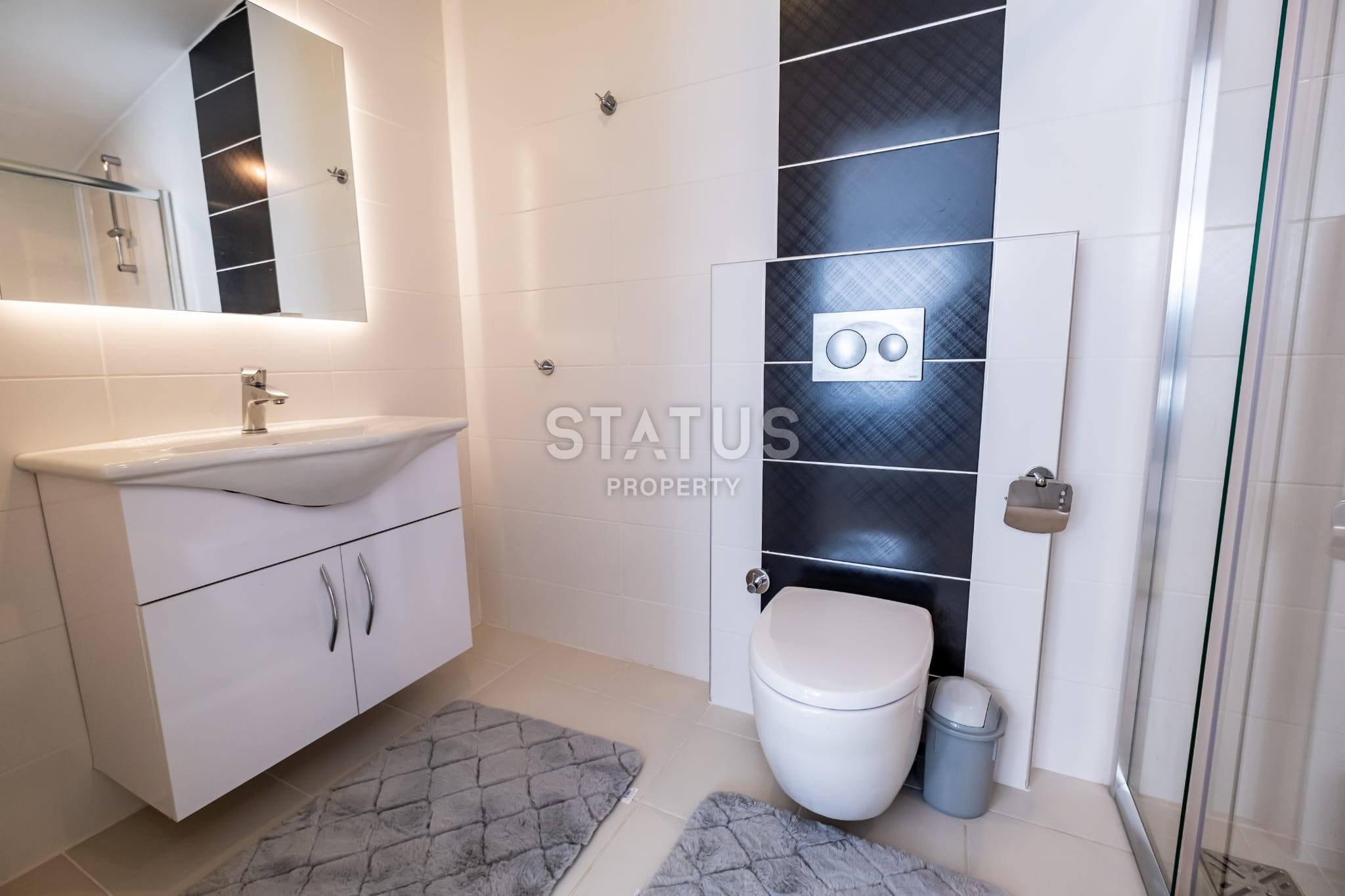 Penthouse 2+1 with furniture on the first coastline, 150 m2 фото 7