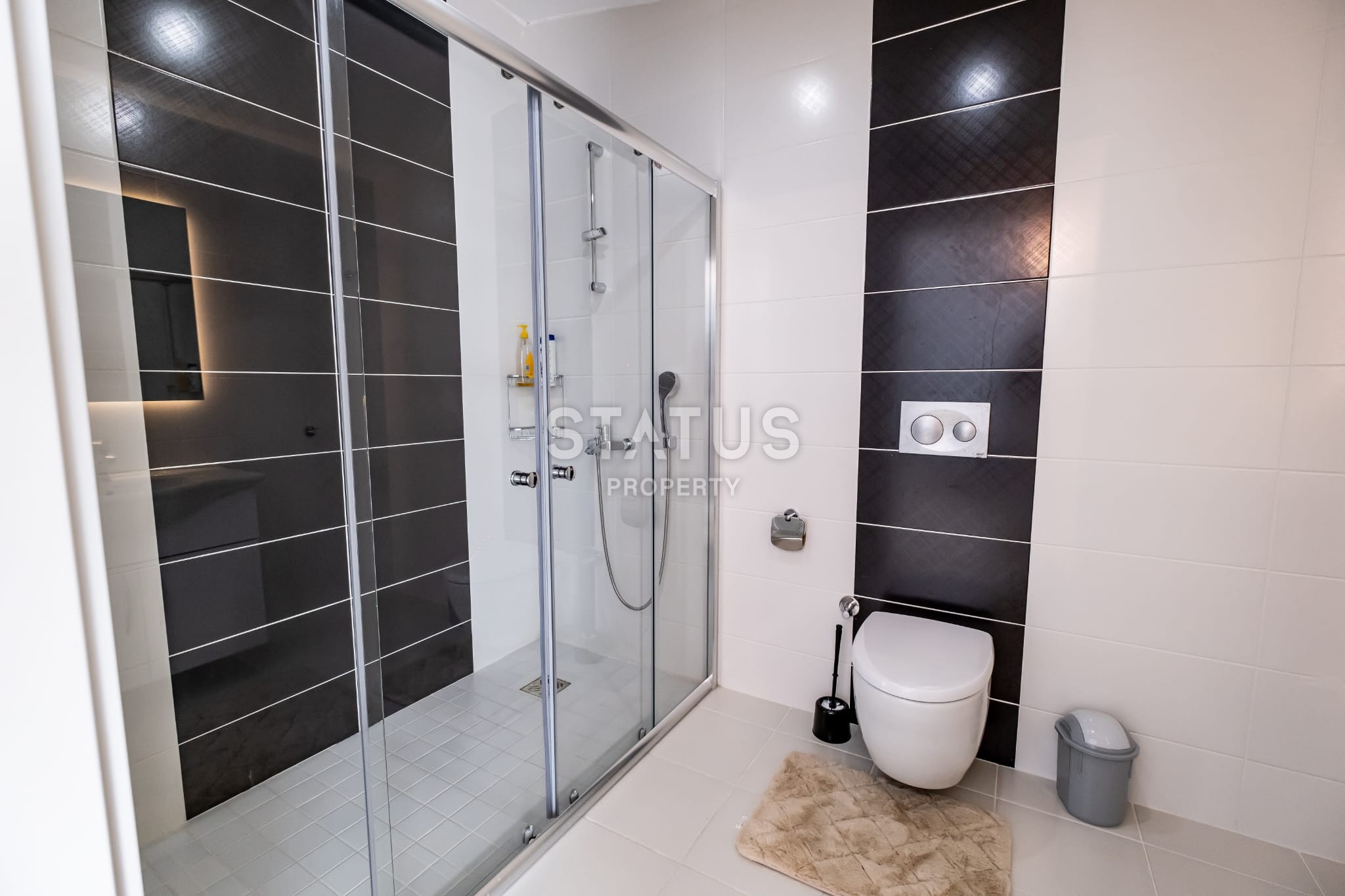 Penthouse 2+1 with furniture on the first coastline, 150 m2 фото 11