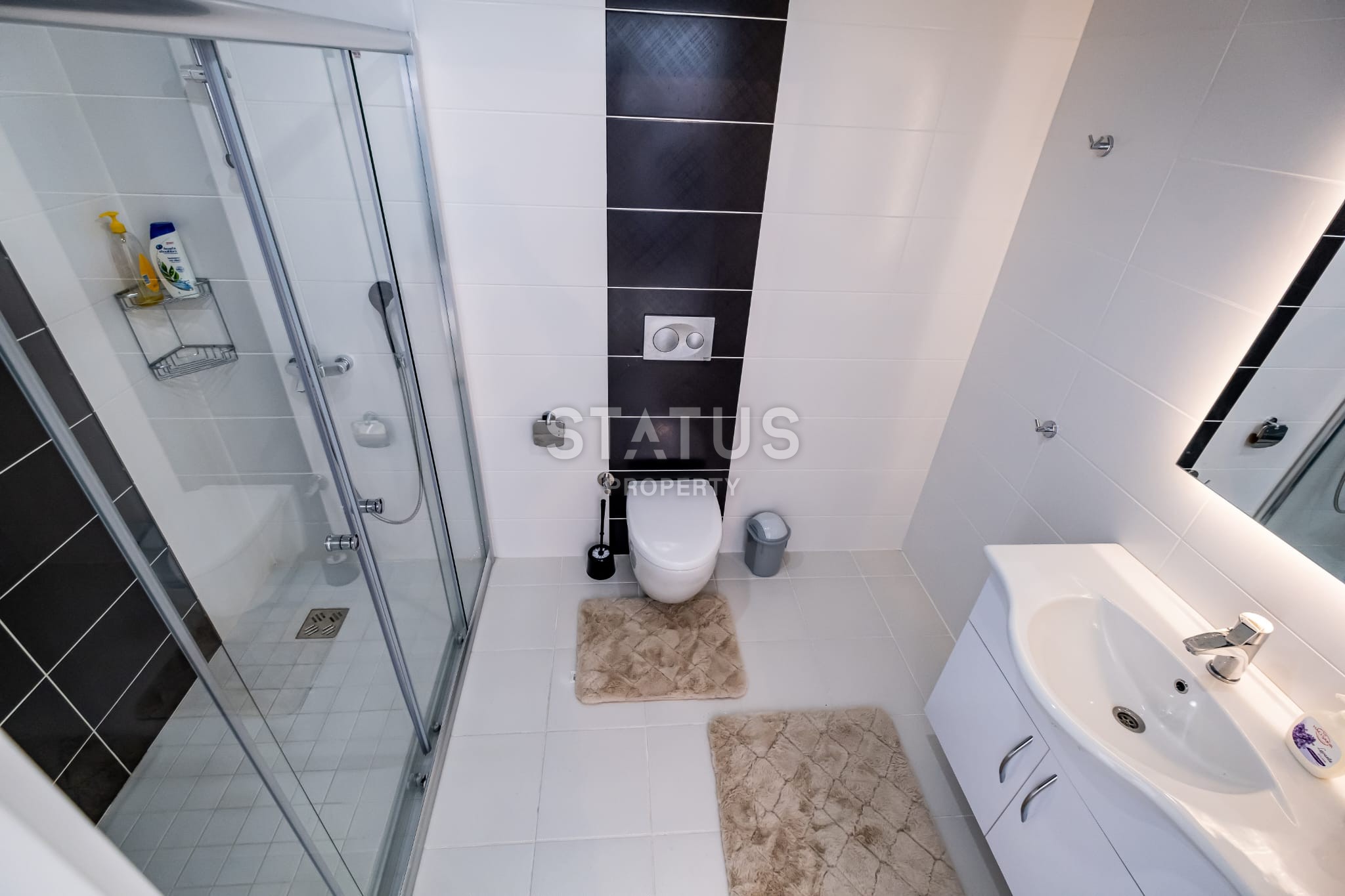 Penthouse 2+1 with furniture on the first coastline, 150 m2 фото 12