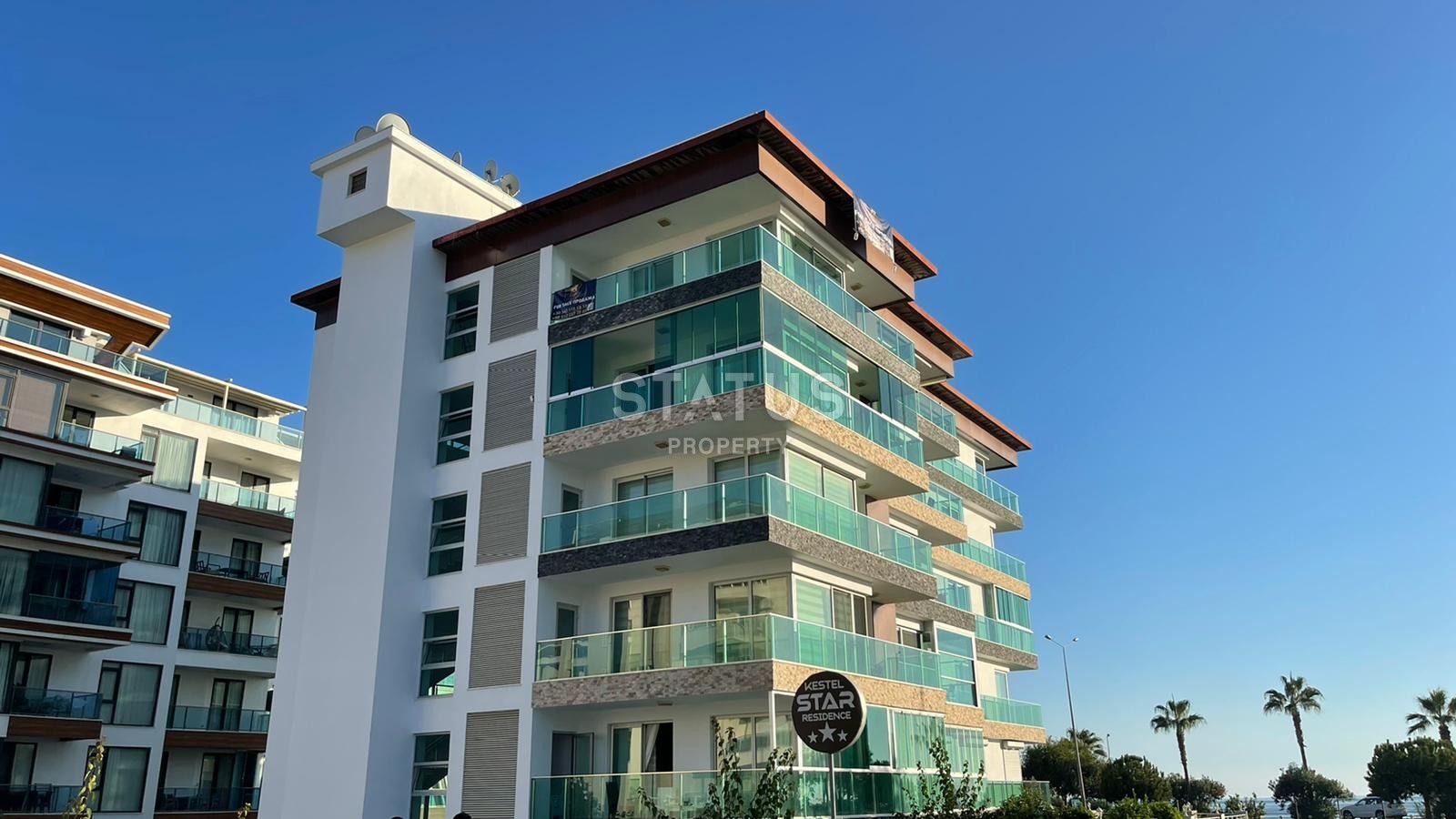 Penthouse 2+1 with furniture on the first coastline, 150 m2 фото 36