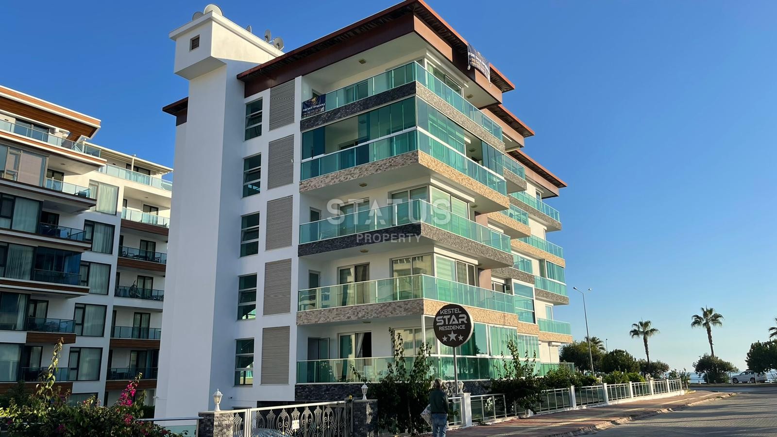 Penthouse 2+1 with furniture on the first coastline, 150 m2 фото 39