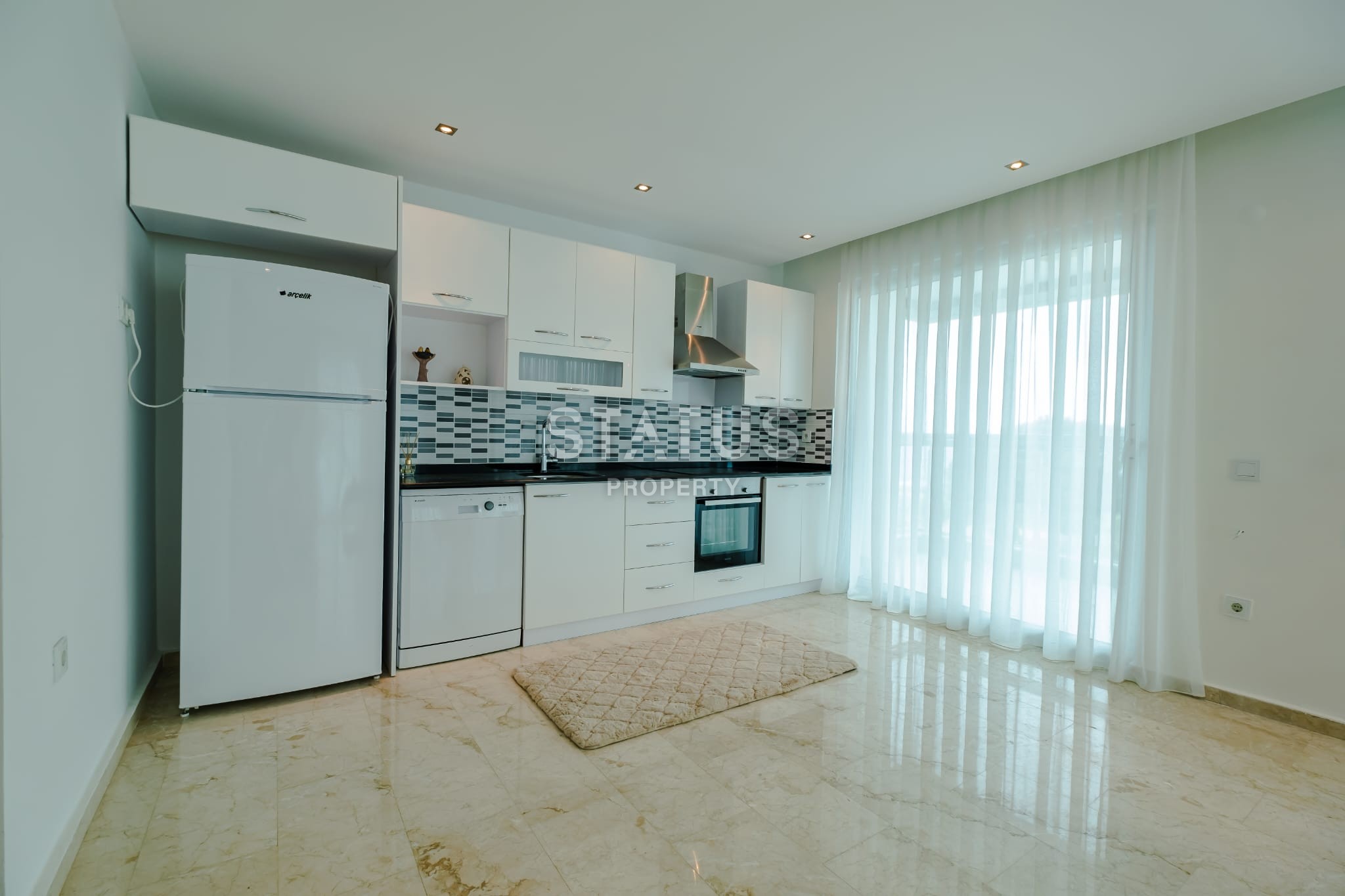 Penthouse 2+1 with furniture on the first coastline, 150 m2 фото 49