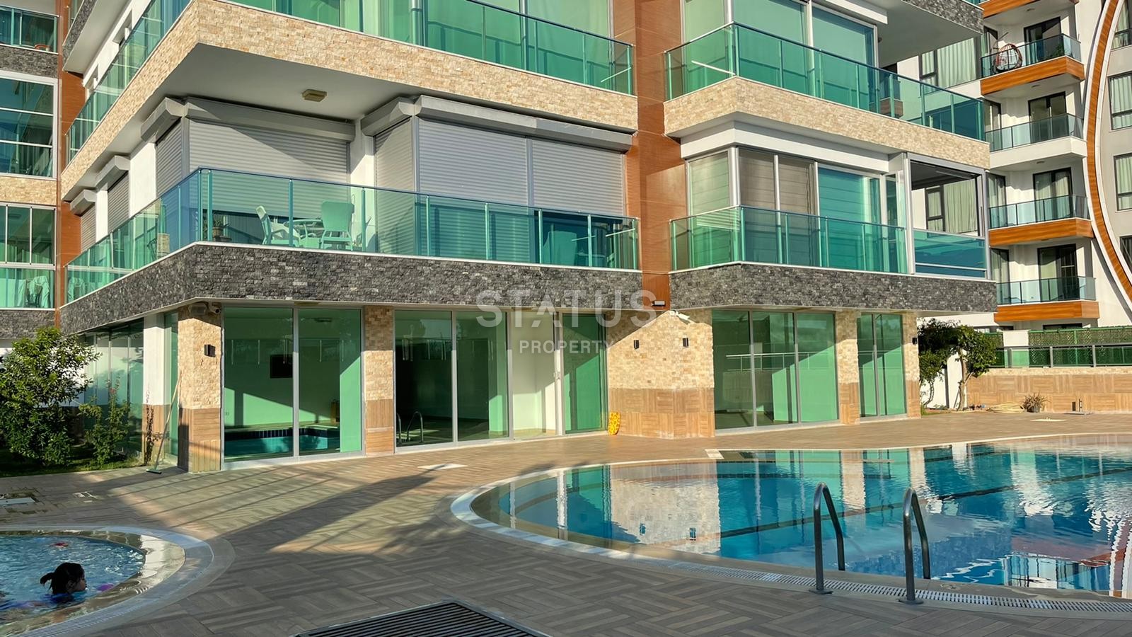 Penthouse 2+1 with furniture on the first coastline, 150 m2 фото 61