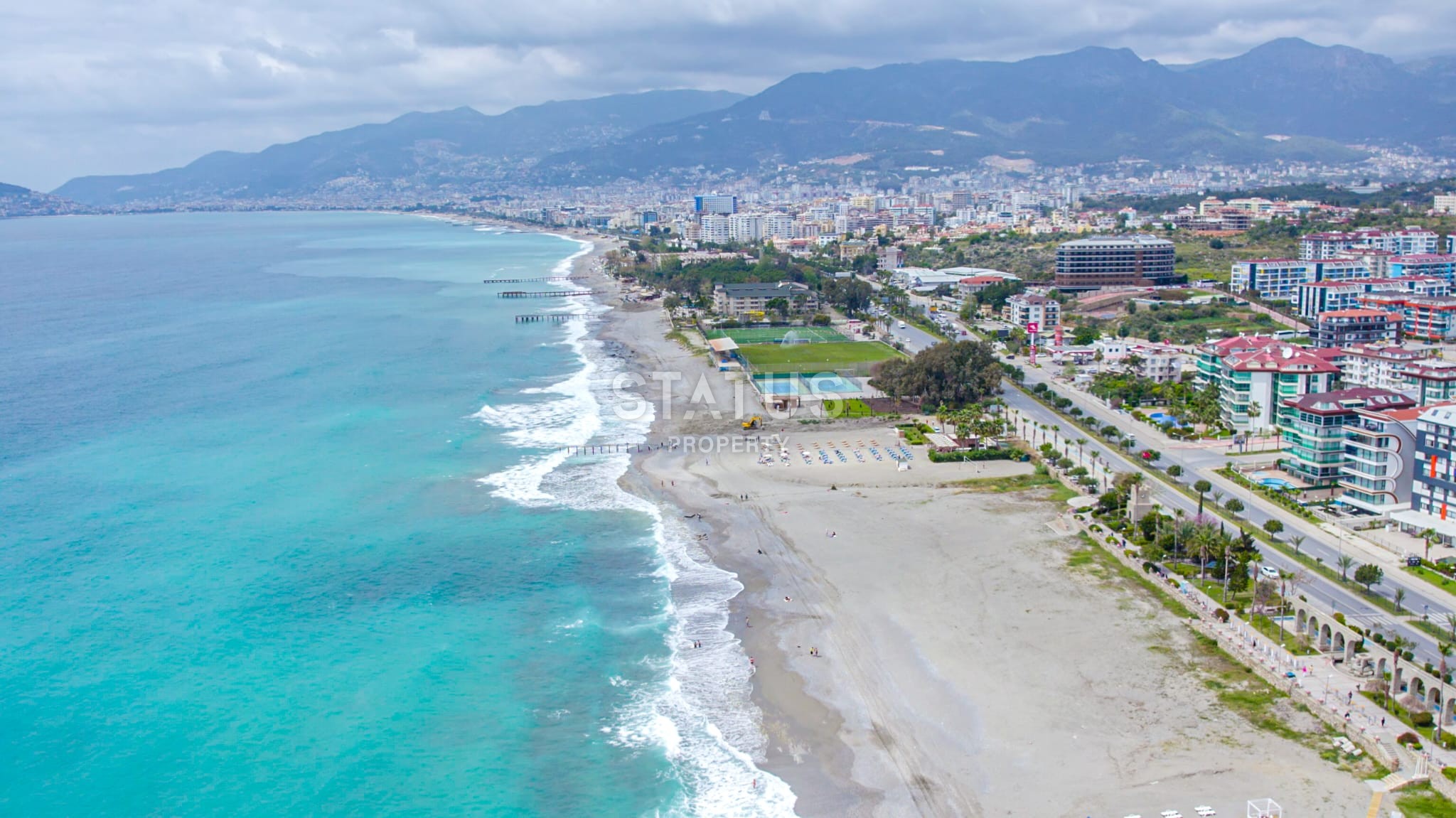 Penthouse 2+1 with furniture on the first coastline, 150 m2 фото 67