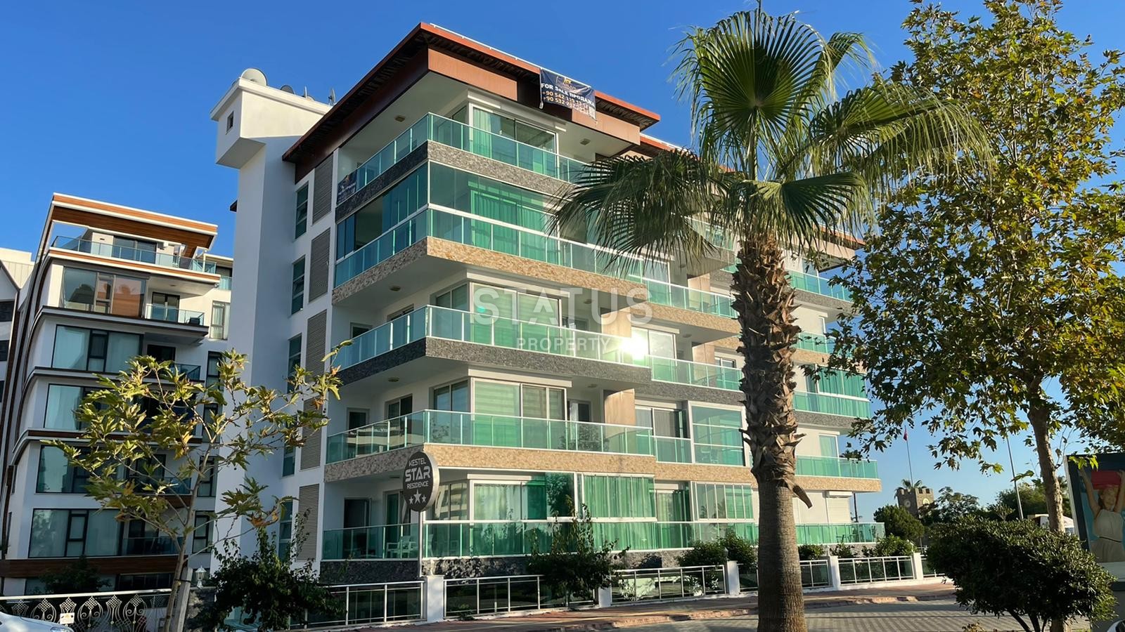 Penthouse 2+1 with furniture on the first coastline, 150 m2 фото 76