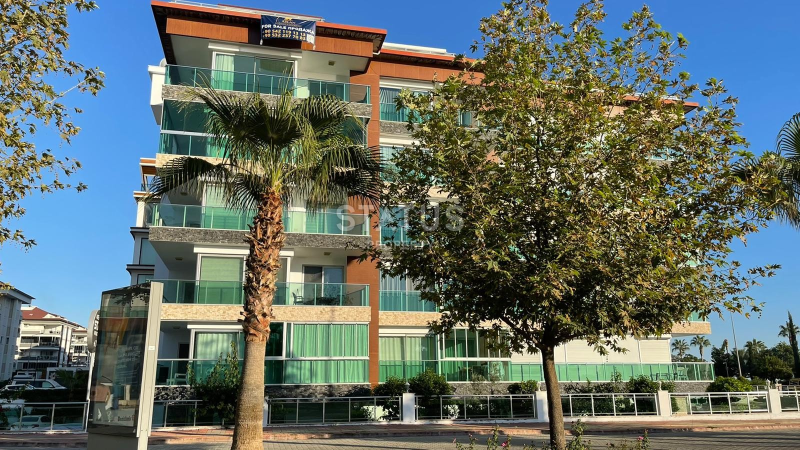 Penthouse 2+1 with furniture on the first coastline, 150 m2 фото 78