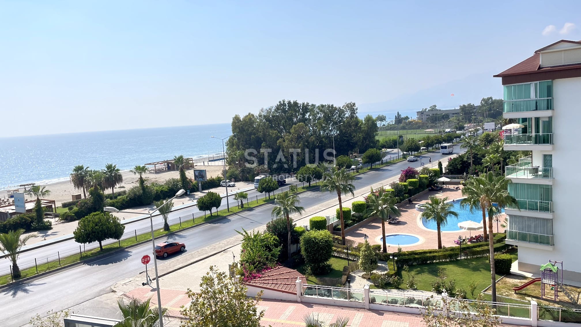 Penthouse 2+1 with furniture on the first coastline, 150 m2 фото 85