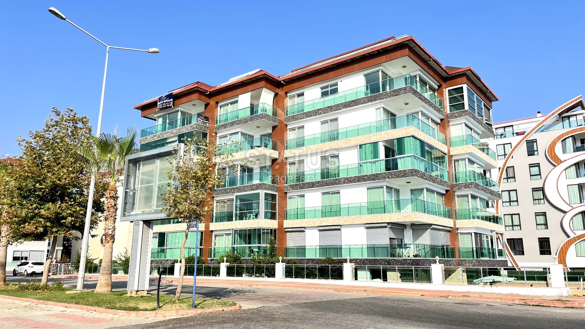 Penthouse 2+1 with furniture on the first coastline, 150 m2 фото 89