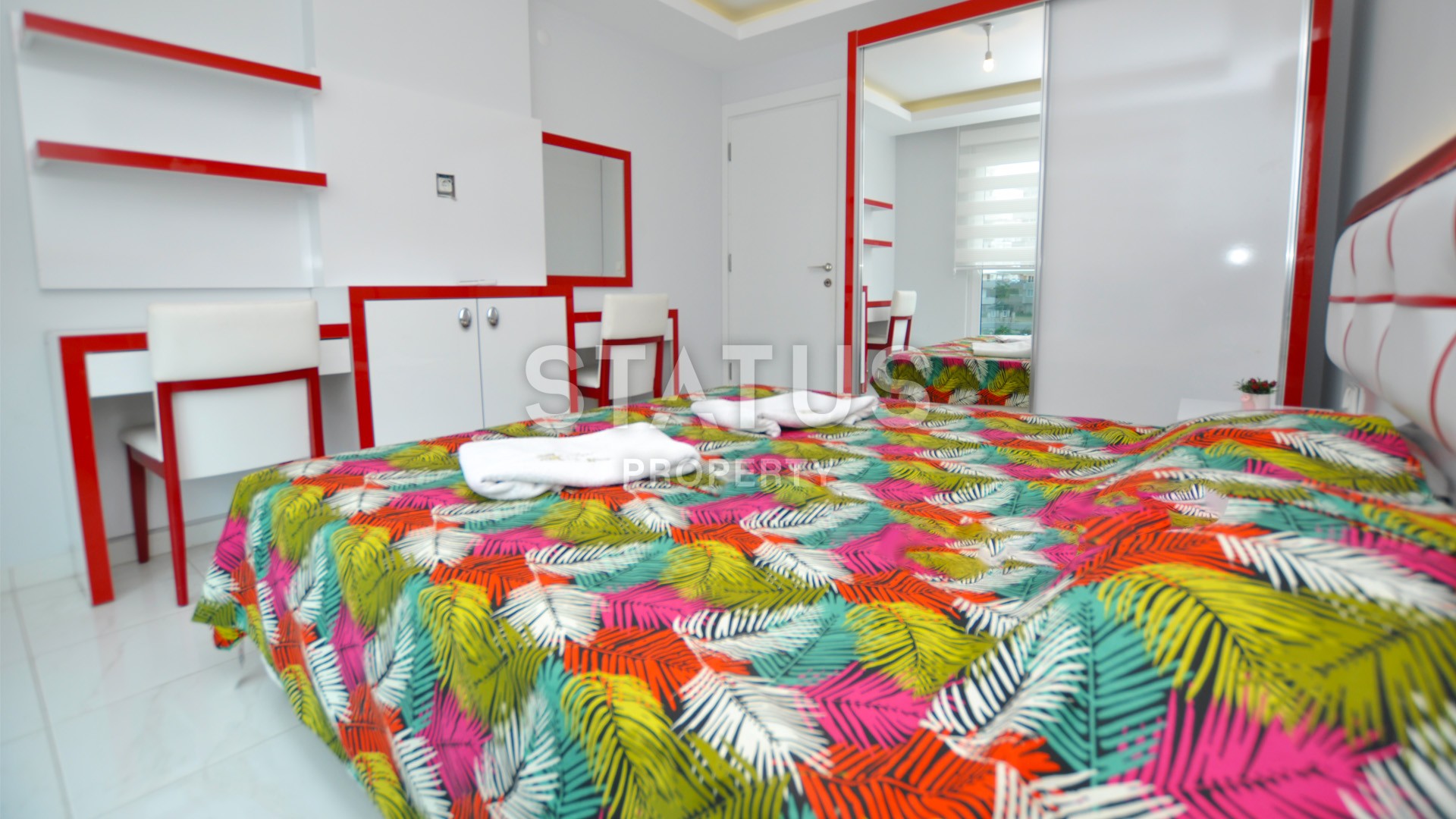 Уютные три меблированные двухкомнатные квартиры в элитном комплексе района Махмутлар фото 6