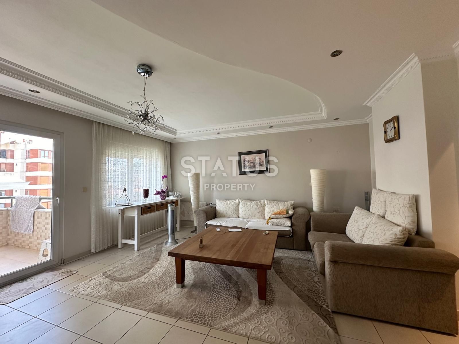 Трёхкомнатная квартира с мебелью в центре города, 95 м2 фото 8