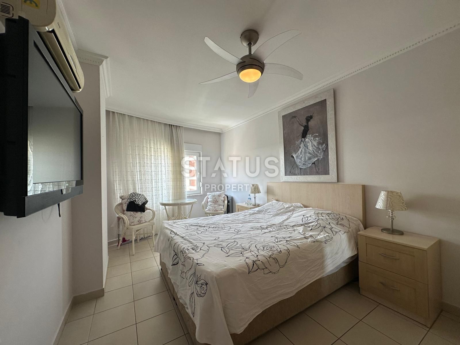 Трёхкомнатная квартира с мебелью в центре города, 95 м2 фото 13