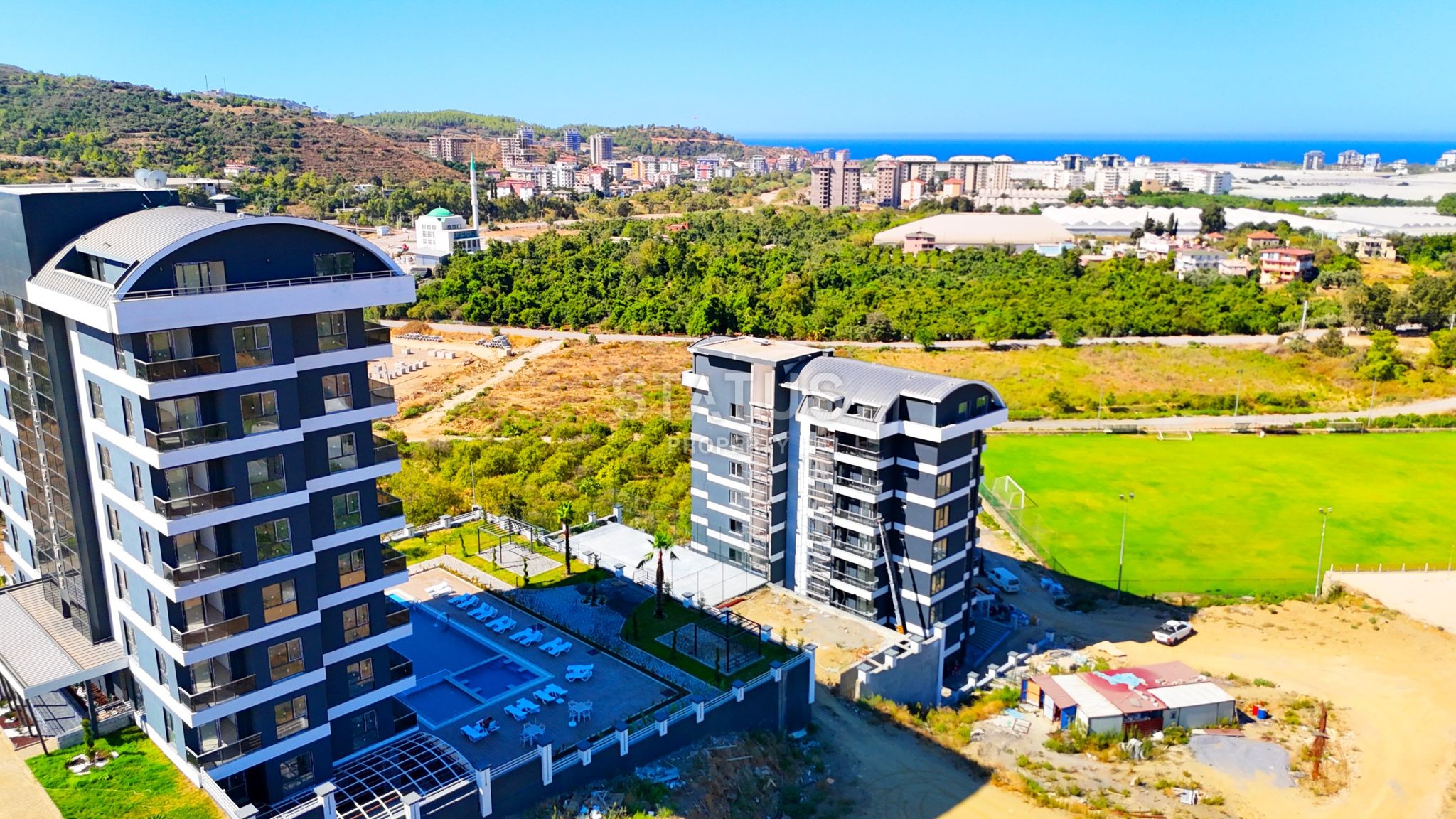 Недорогая квартира 1+1 в Демирташе, 47 м2 фото 3