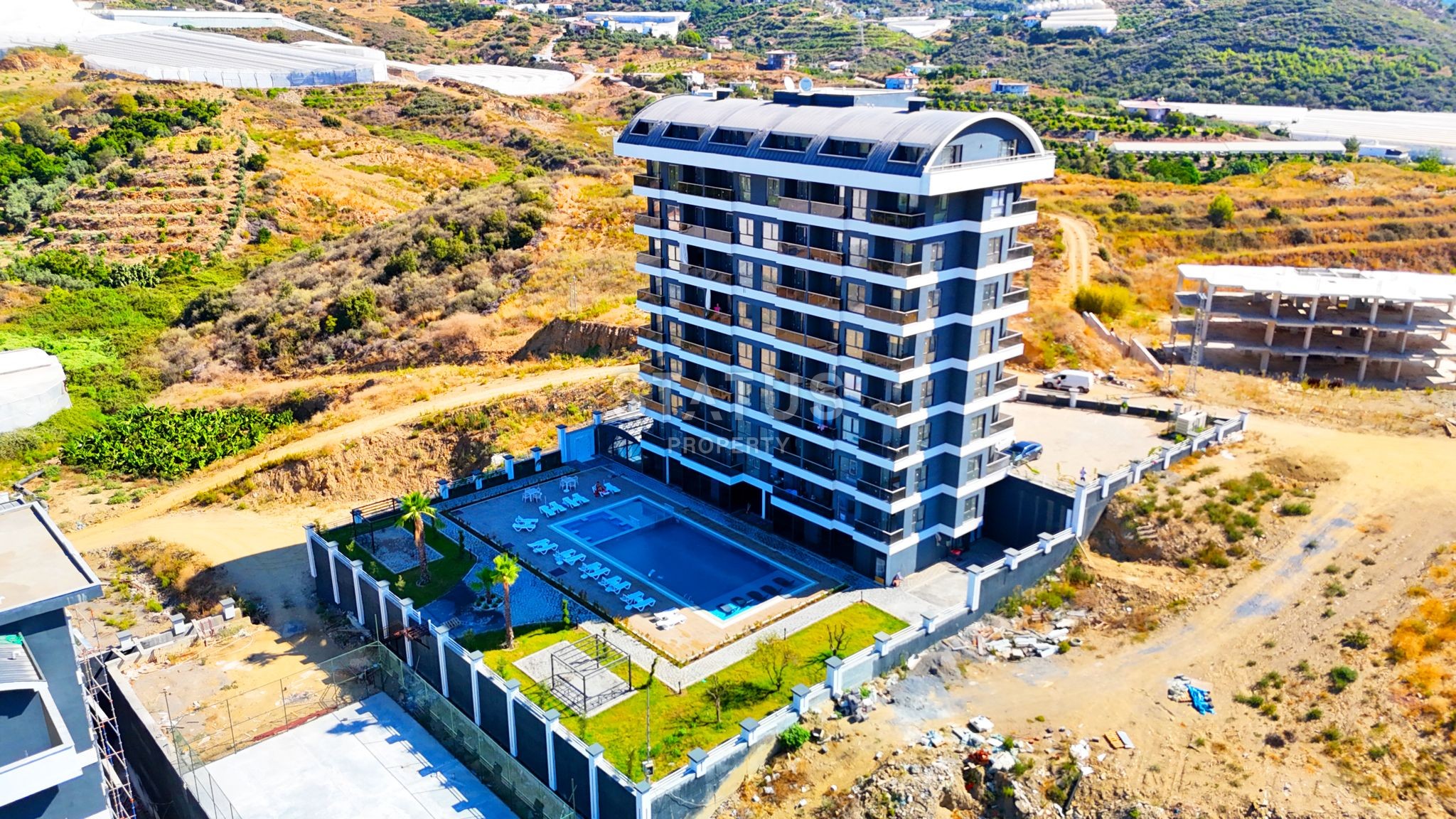 Недорогая квартира 1+1 в Демирташе, 47 м2 фото 4