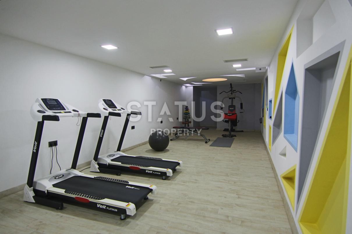 Двухкомнатная квартира с видом на море и горы в Махмутларе, 65 м2 фото 17