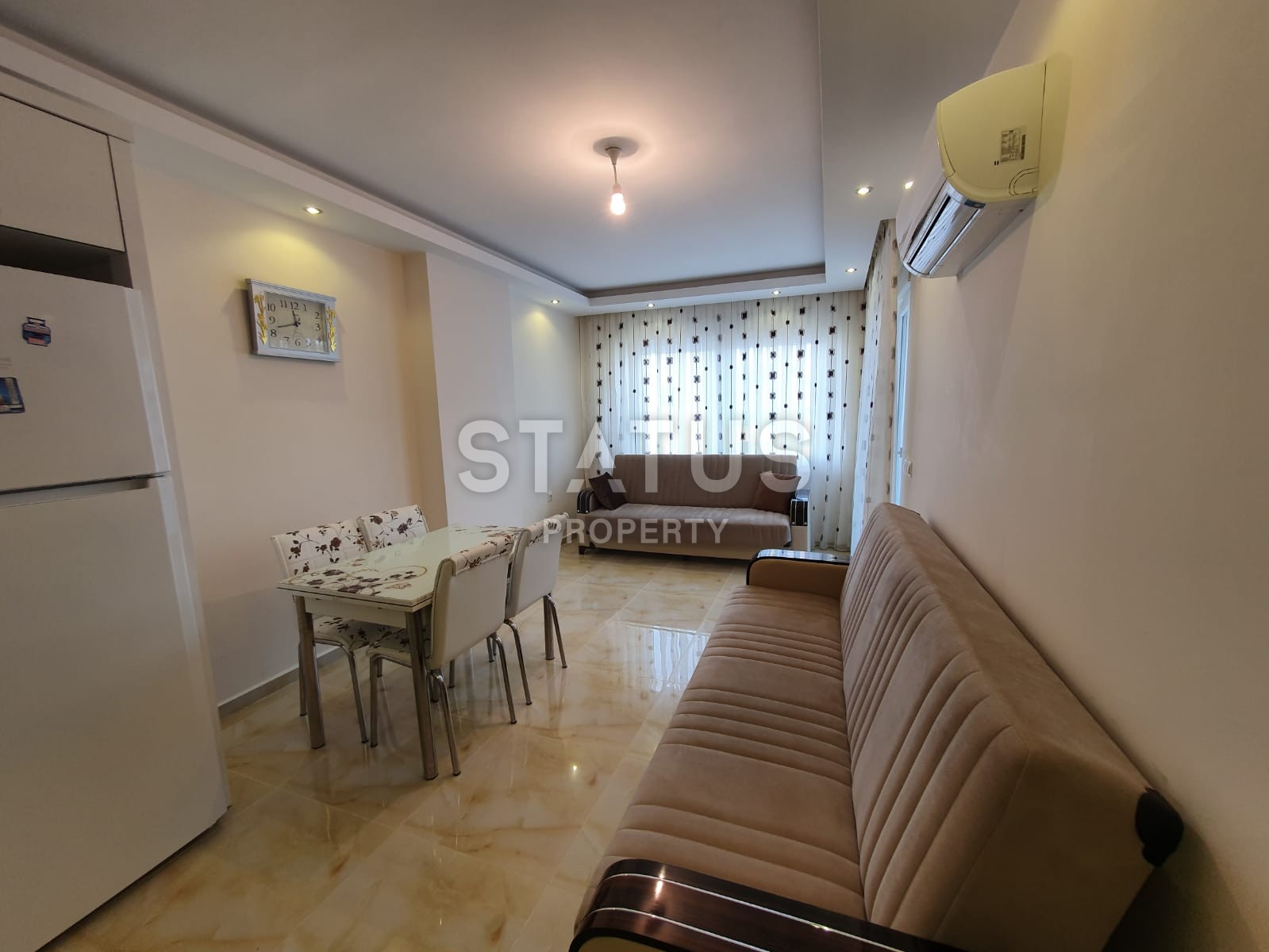 Двухкомнатная квартира на ул. Барбароса в Махмутларе, 60 м2 фото 4