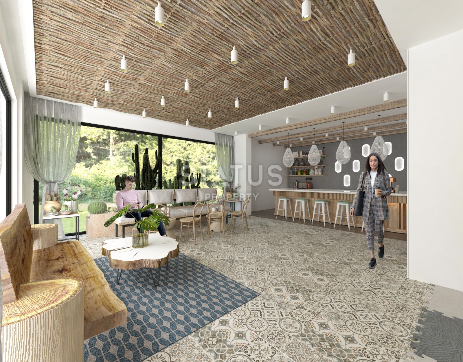 Проект в районе Махмутлар с минимальным первоначальным взносом, 56, 5 -139, 5 м2 фото 7