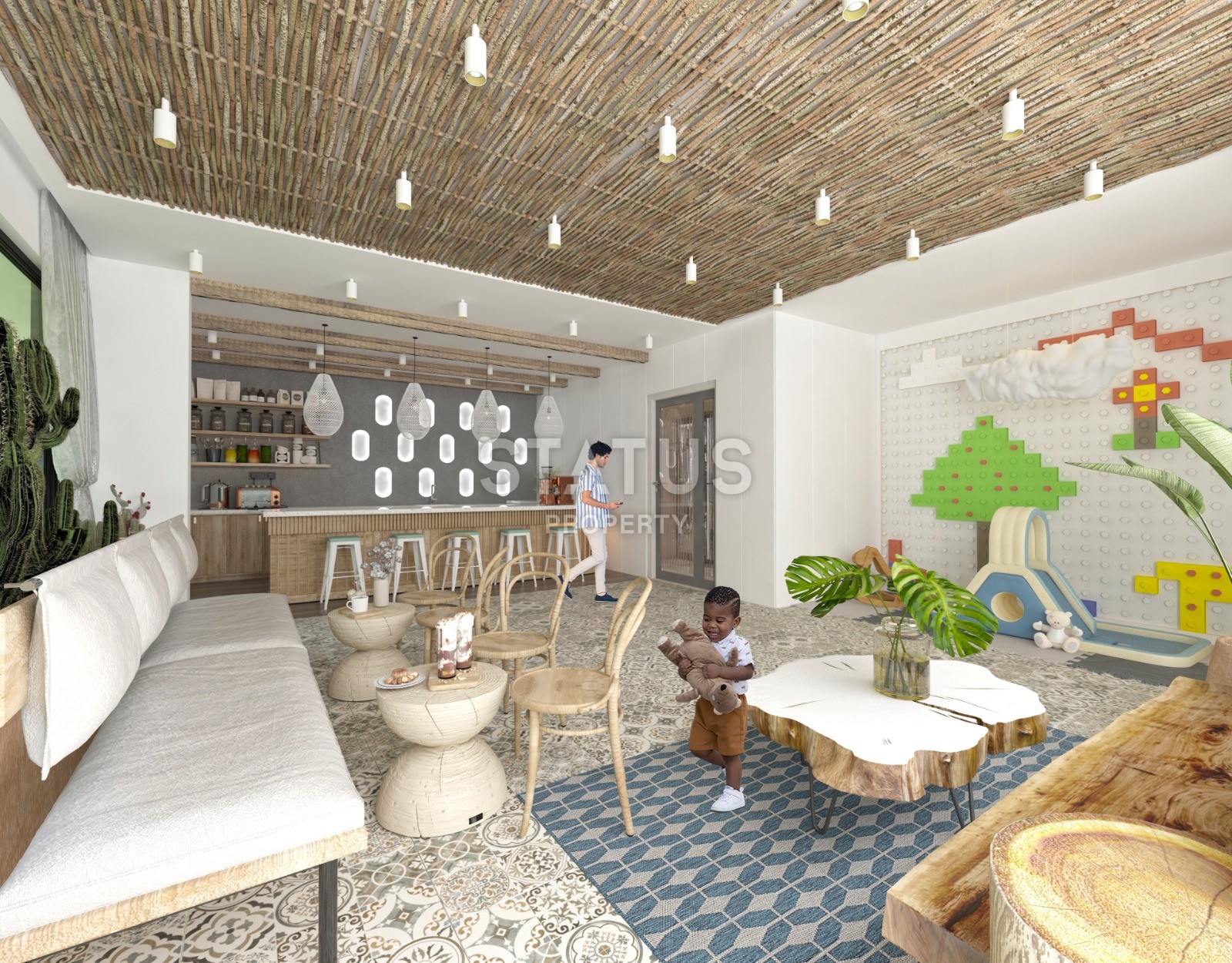 Проект в районе Махмутлар с минимальным первоначальным взносом, 56, 5 -139, 5 м2 фото 8