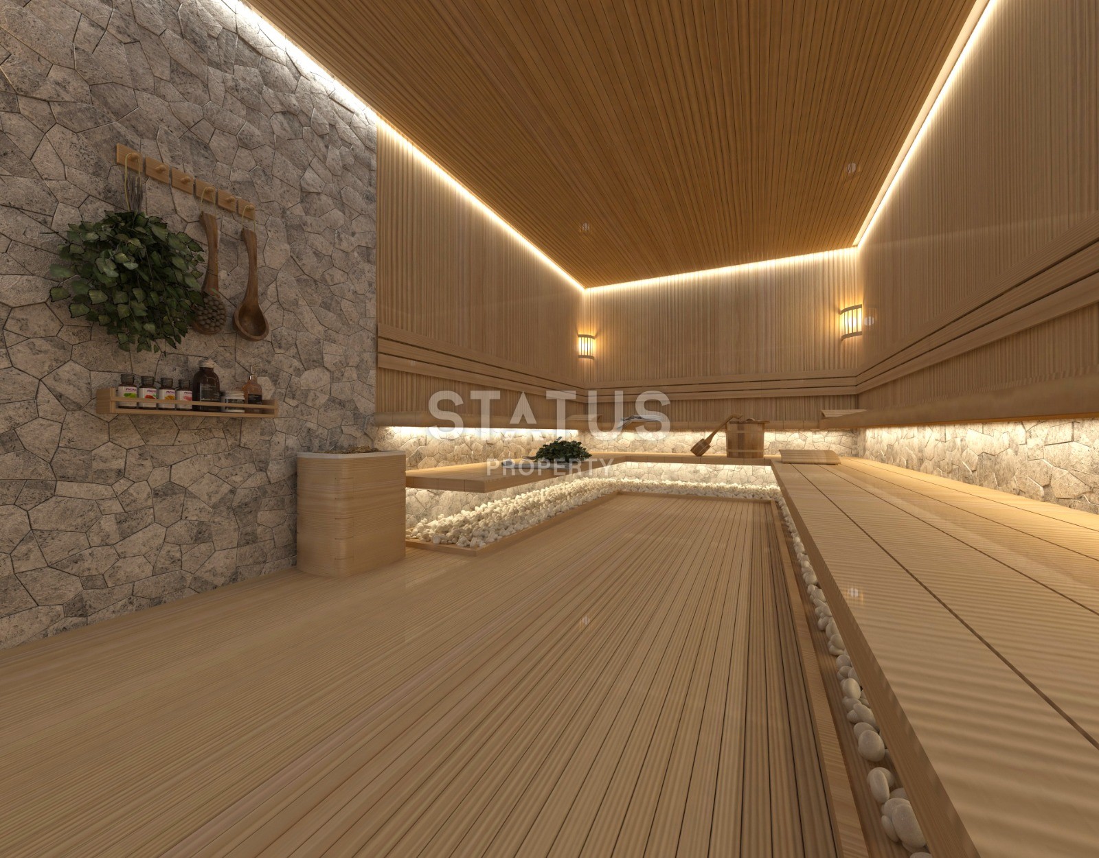 Проект в районе Махмутлар с минимальным первоначальным взносом, 56, 5 -139, 5 м2 фото 11