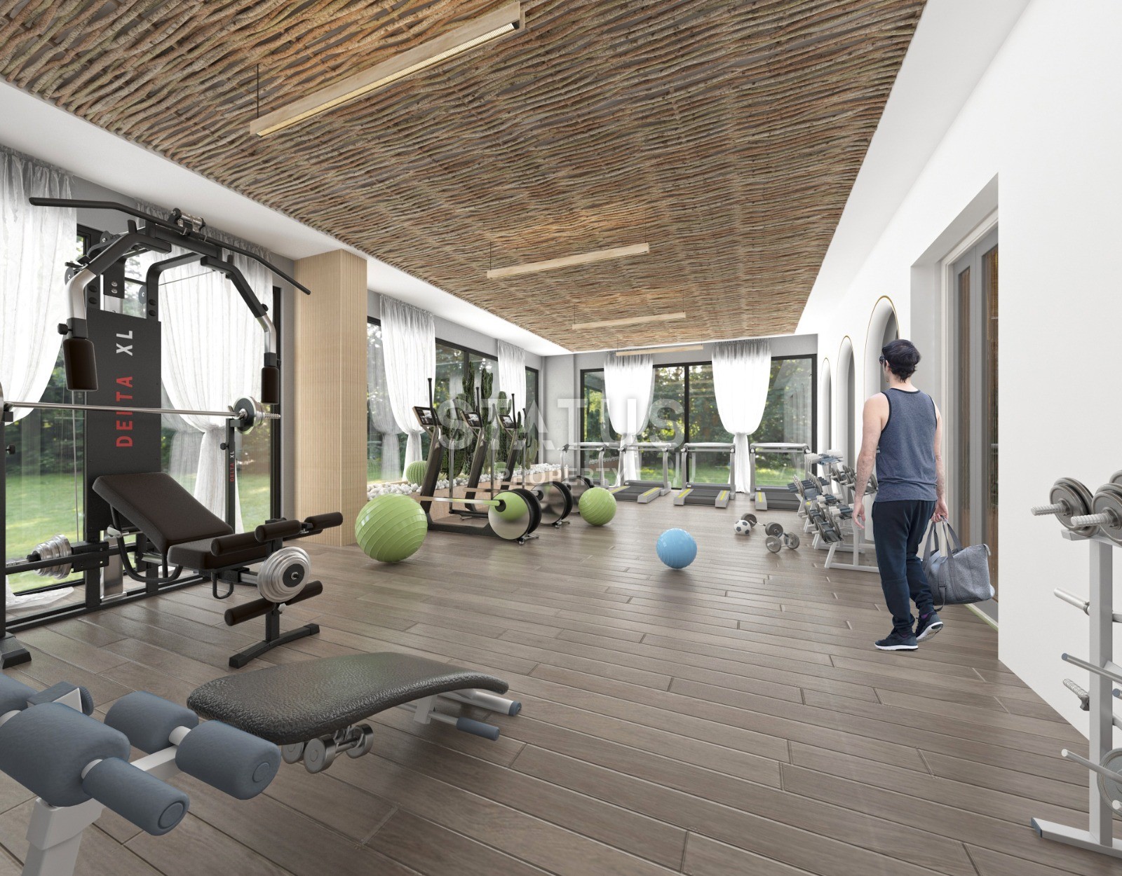 Проект в районе Махмутлар с минимальным первоначальным взносом, 56, 5 -139, 5 м2 фото 14