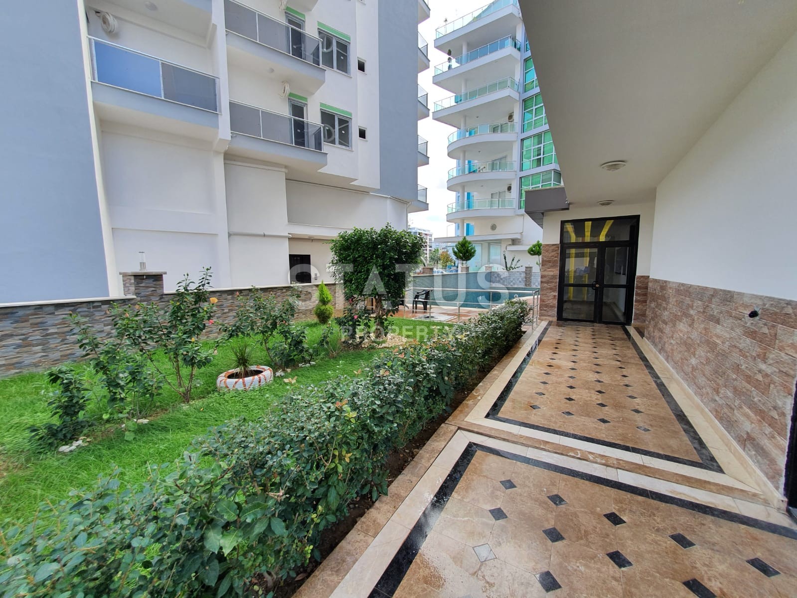 Двухкомнатная квартира на ул. Барбароса в Махмутларе, 60 м2 фото 15