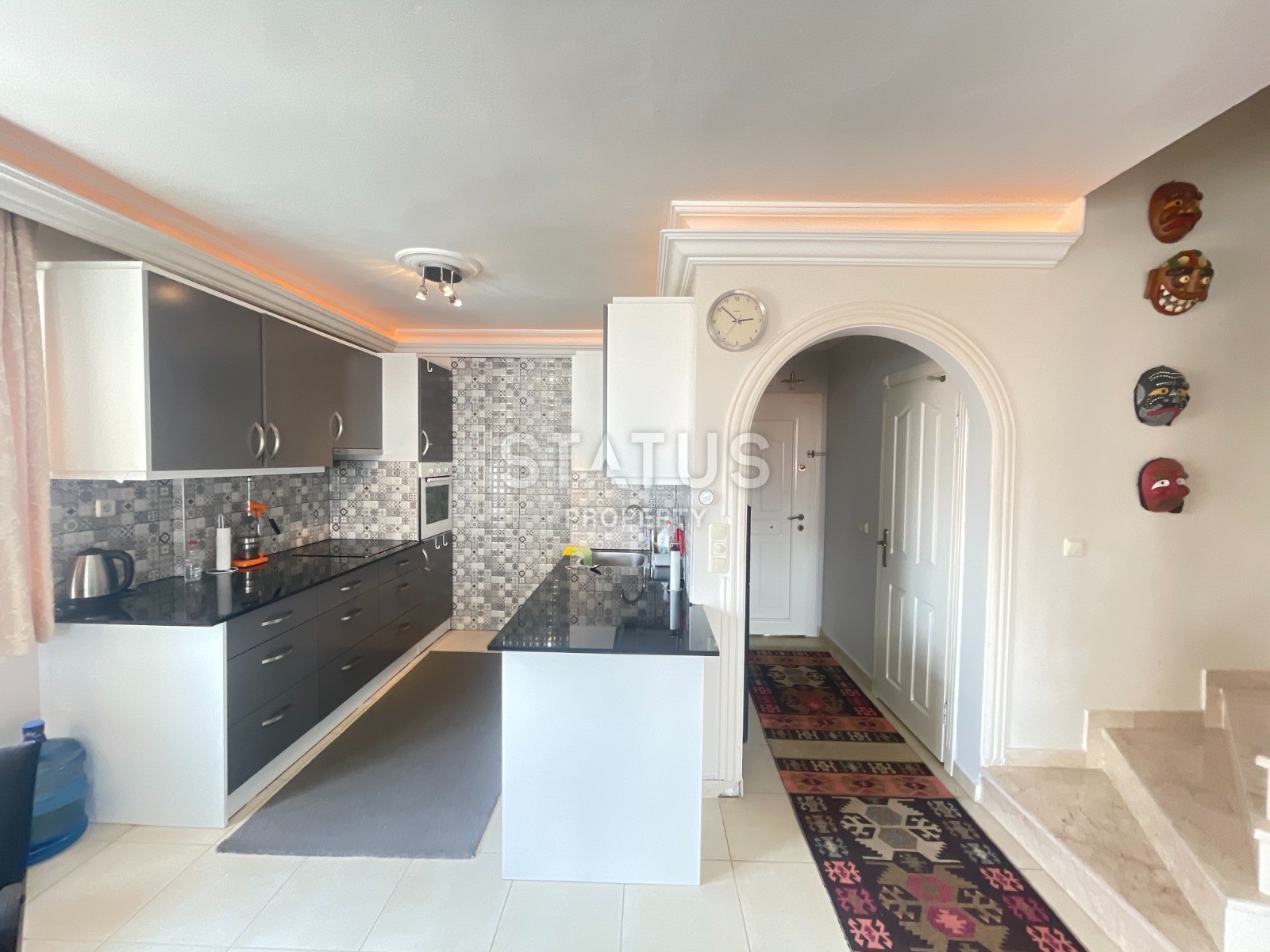 Вилла с видом на море в центре Алании, 140 м2 фото 16