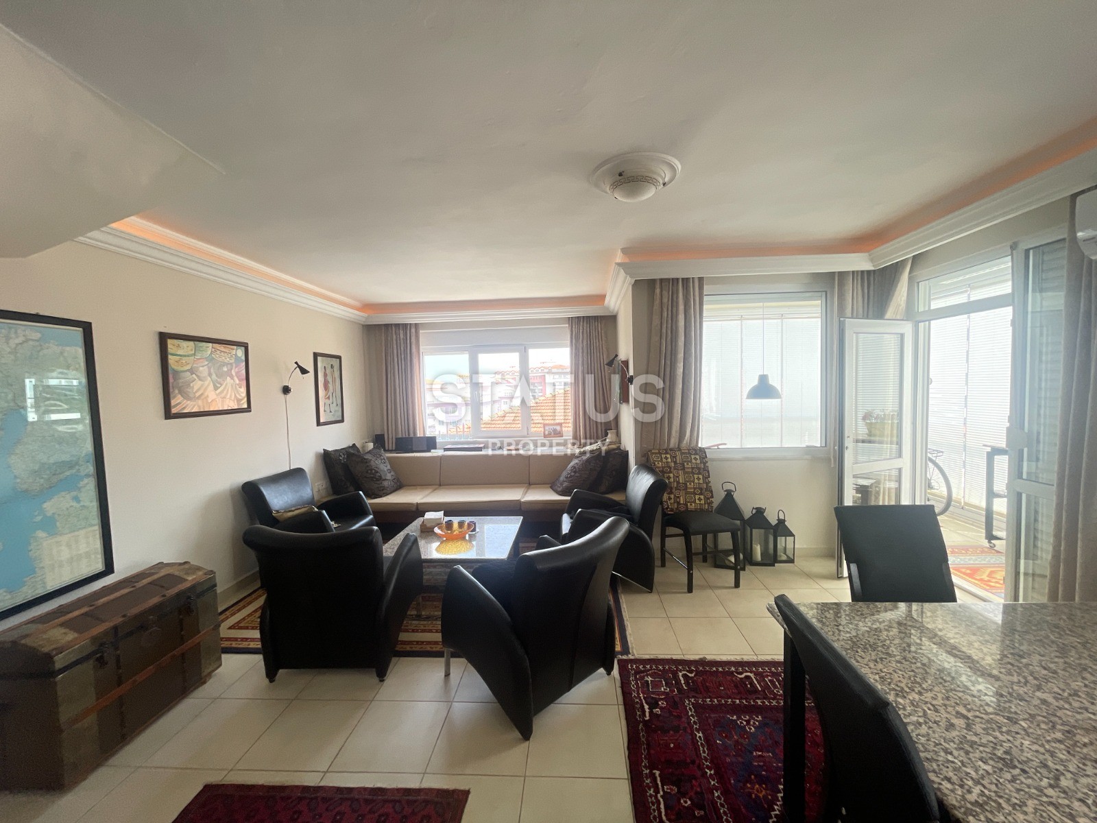 Вилла с видом на море в центре Алании, 140 м2 фото 23