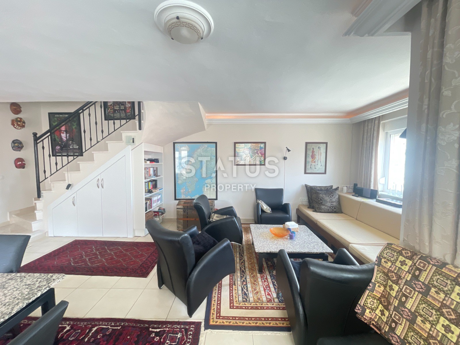 Вилла с видом на море в центре Алании, 140 м2 фото 24