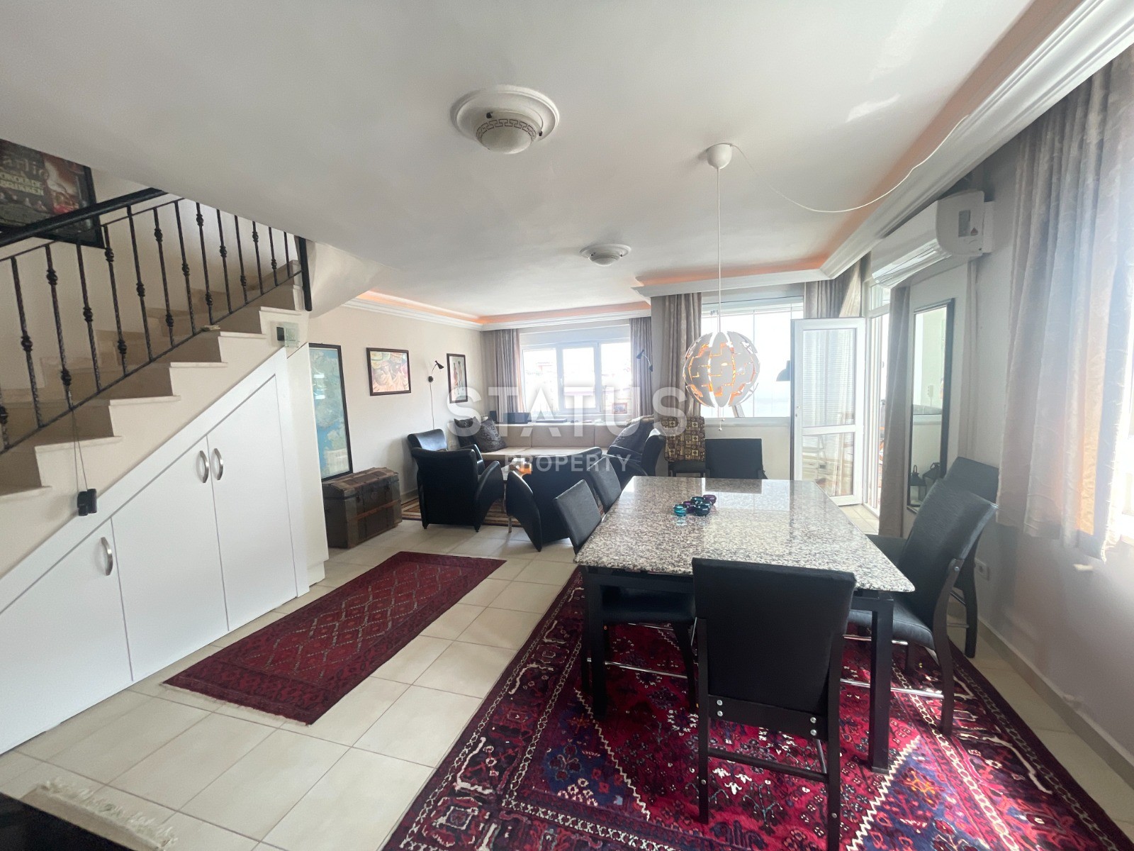 Вилла с видом на море в центре Алании, 140 м2 фото 25