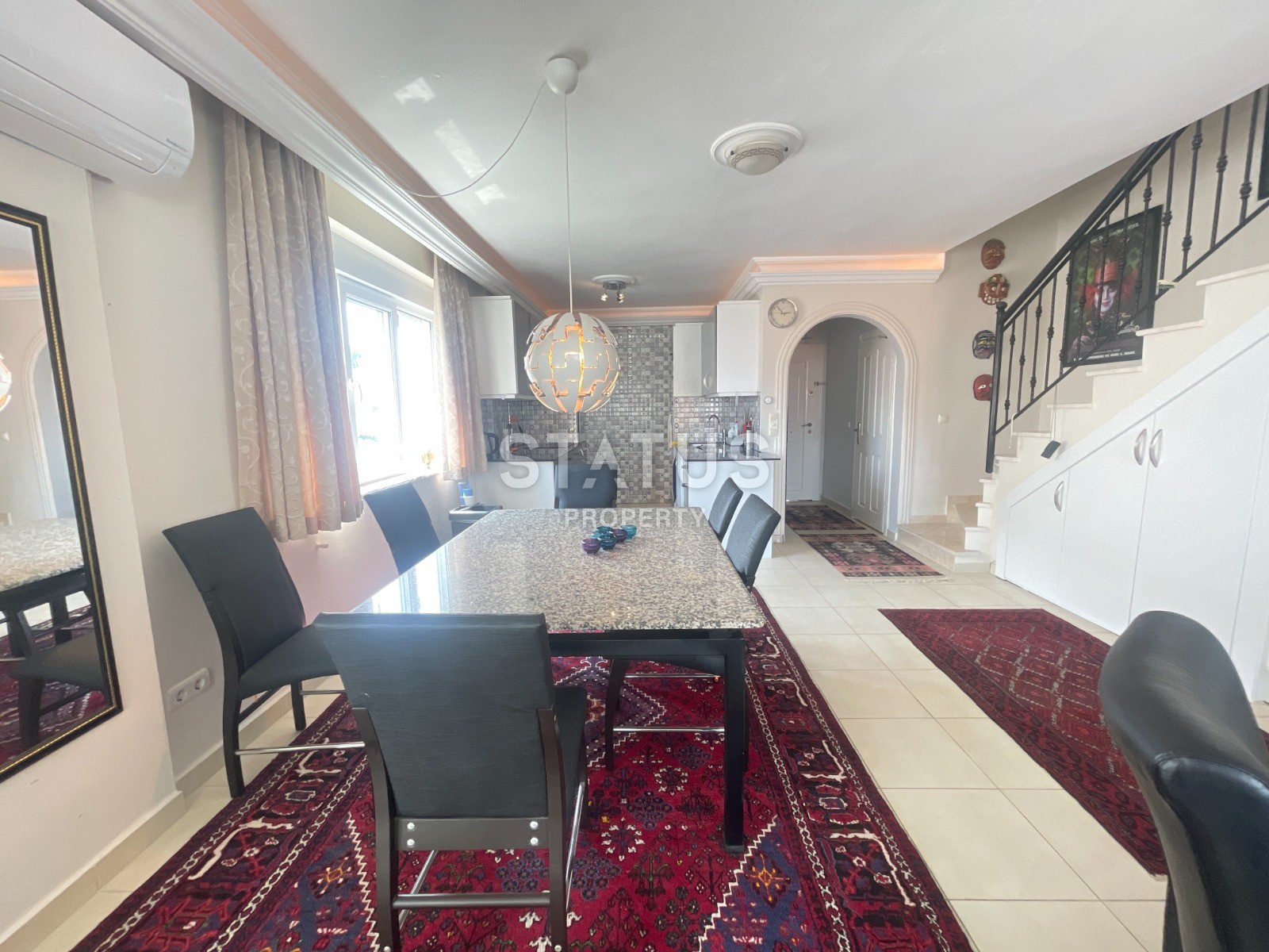 Вилла с видом на море в центре Алании, 140 м2 фото 27