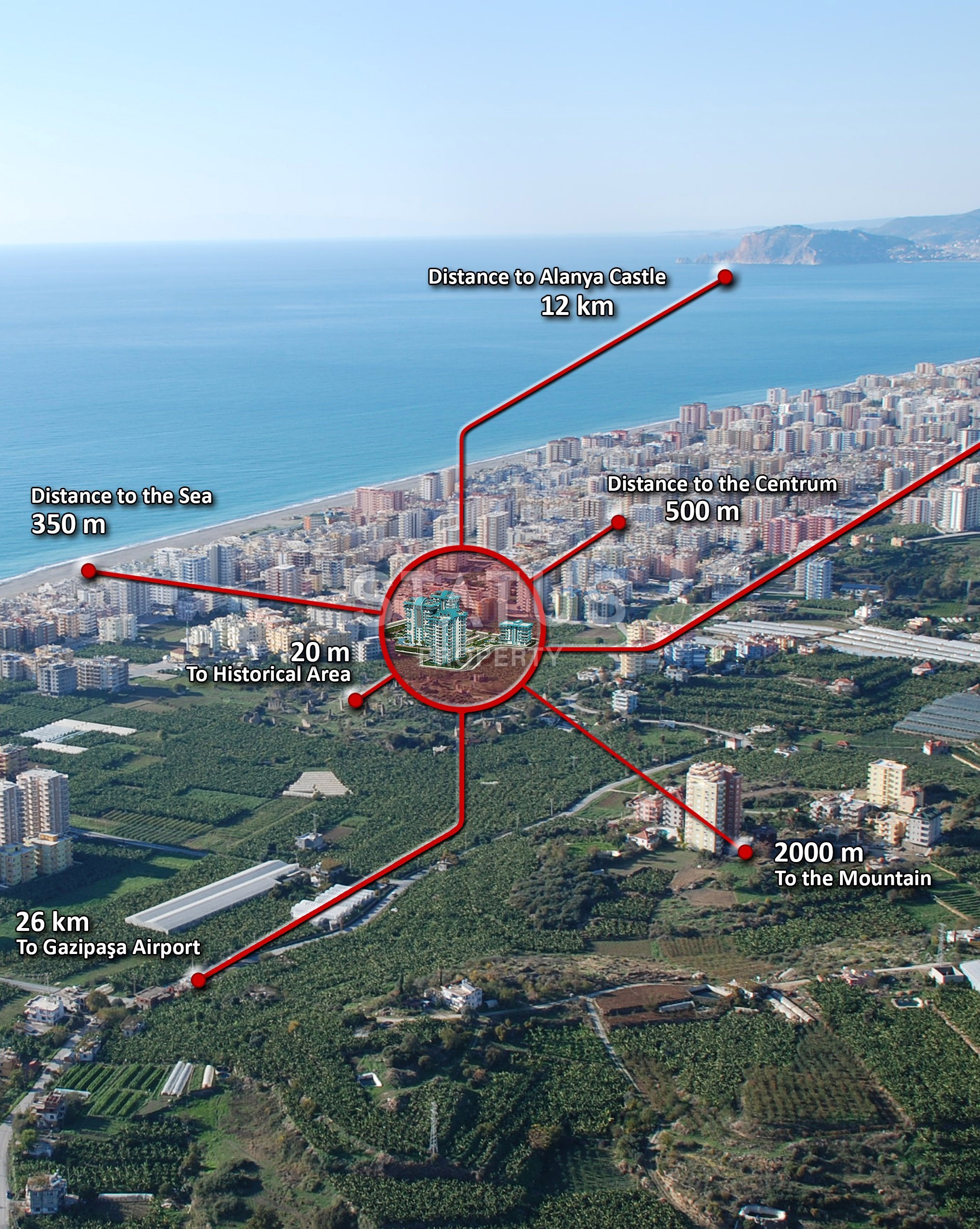 Уютные три меблированные двухкомнатные квартиры в элитном комплексе района Махмутлар фото 15