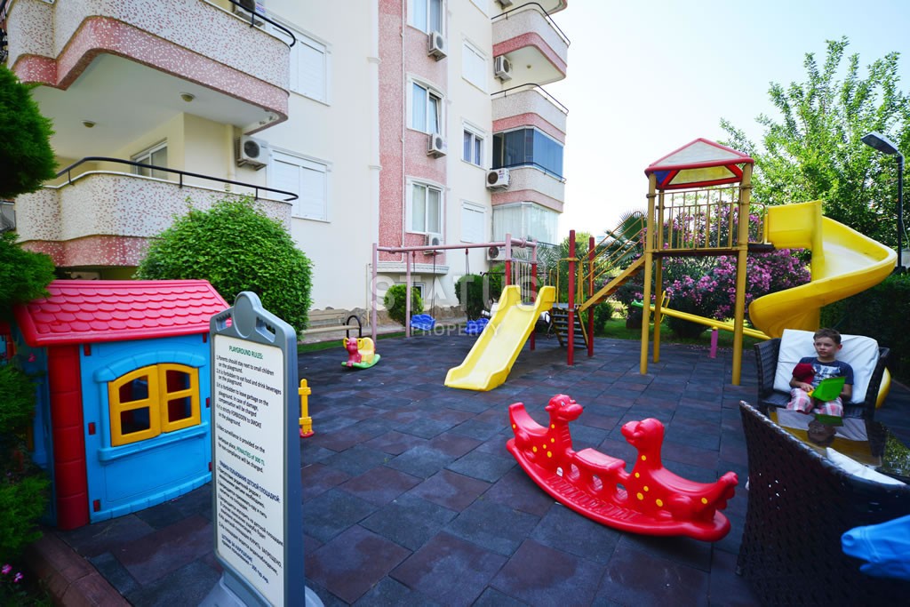 Трехкомнатная квартира в комплексе с аквагорками в Махмутларе, 120 м2 фото 27