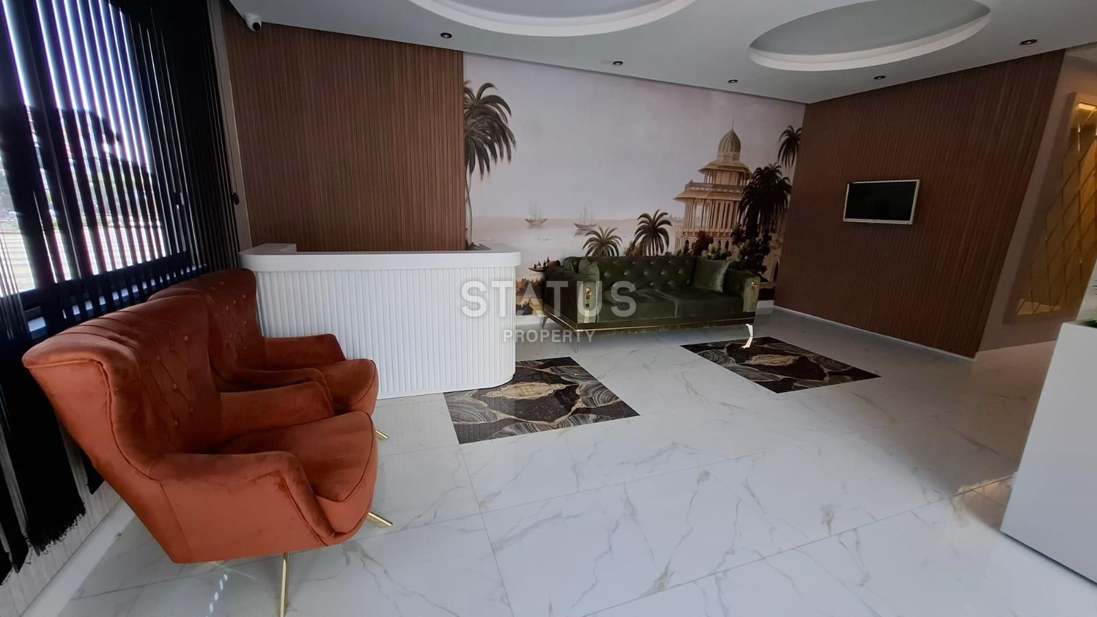 Двухкомнатная квартира в новом комплексе в Авсалларе, 55 м2 фото 6