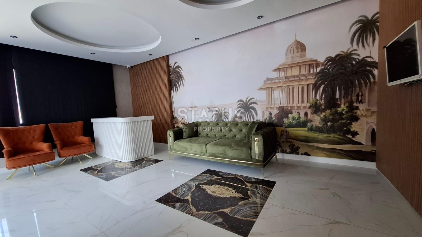 Двухкомнатная квартира в новом комплексе в Авсалларе, 55 м2 фото 7