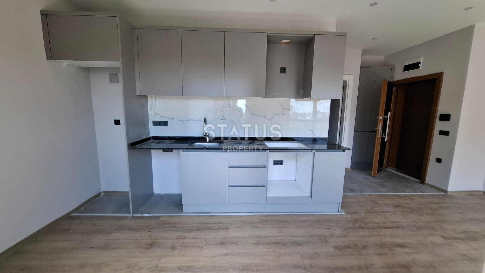 Двухкомнатная квартира в новом комплексе в Авсалларе, 55 м2 фото 8