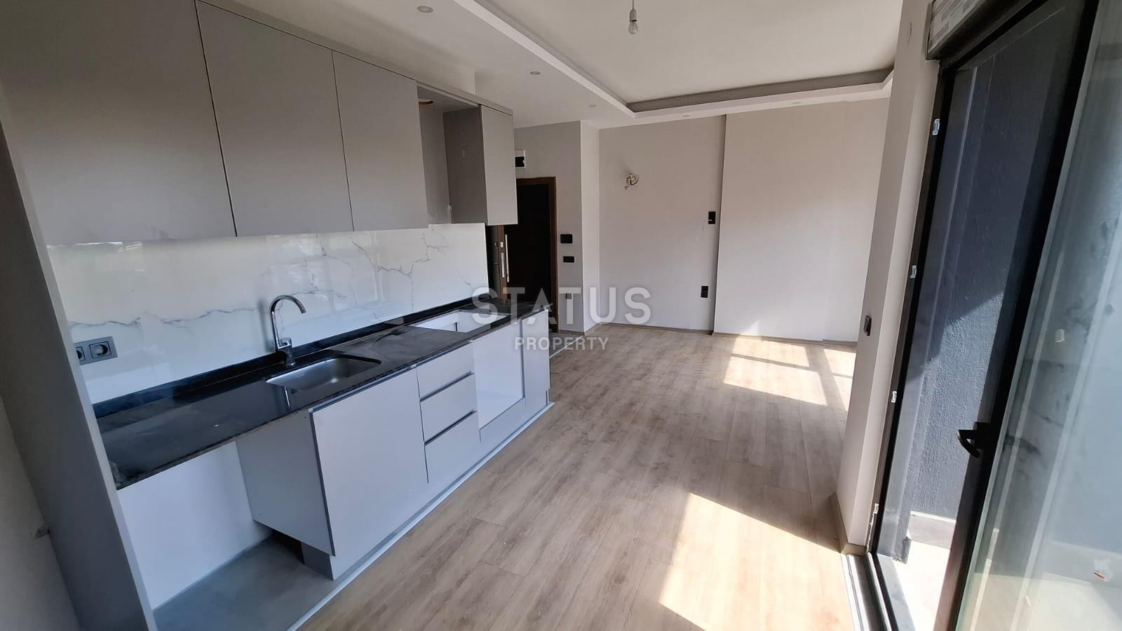 Двухкомнатная квартира в новом комплексе в Авсалларе, 55 м2 фото 11